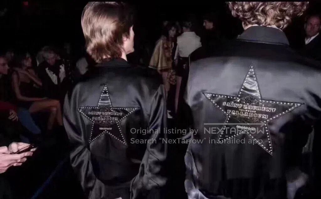 Hedi Slimane Saint Laurent 16FW Silk Baseball Jacket. Size US S / EU 44-46 / 1 - 8 Thumbnail