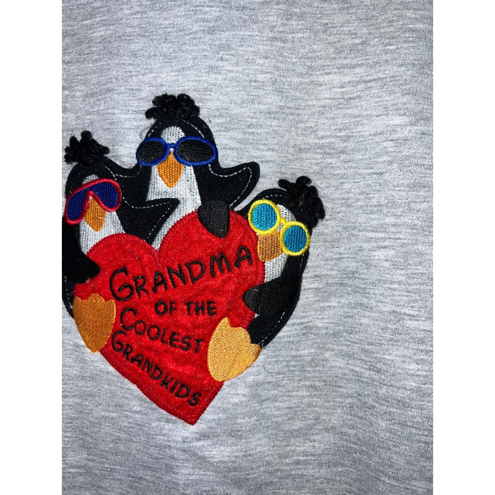 Vintage Vintage Penguin Sweatshirt Grandma Cooest Grandkids M&C L Size US L / EU 52-54 / 3 - 4 Thumbnail