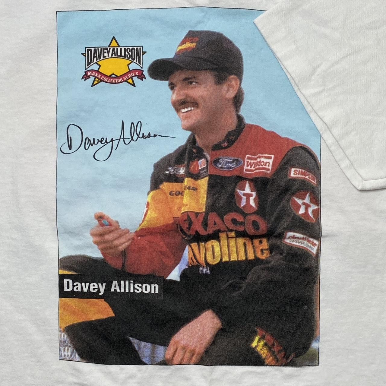 NASCAR Vintage NASCAR x Davey Allison White Racing Tee Size XL Size US XL / EU 56 / 4 - 3 Thumbnail