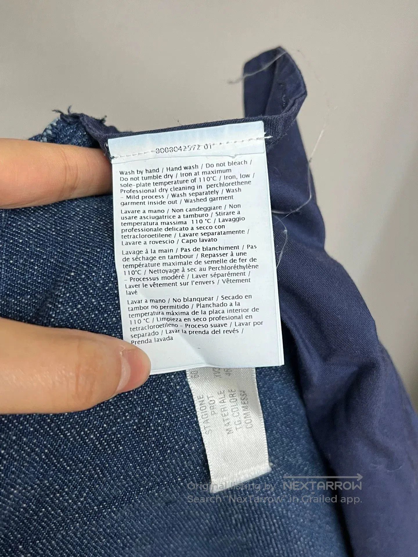 Valentino Valentino Denim Wide-Leg Pants. Size US 30 / EU 46 - 4 Thumbnail