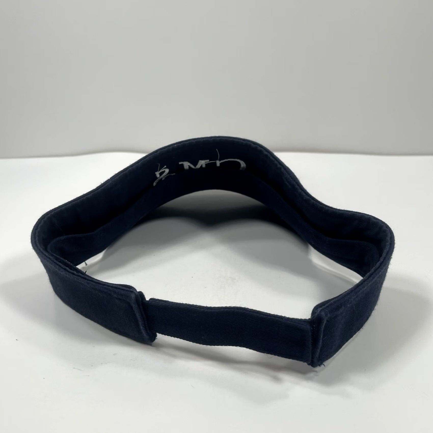 Vintage Outdoor Cap OC Visor Adult Navy Blue Hat Adjustable CMS Embroidered Size ONE SIZE - 5 Thumbnail