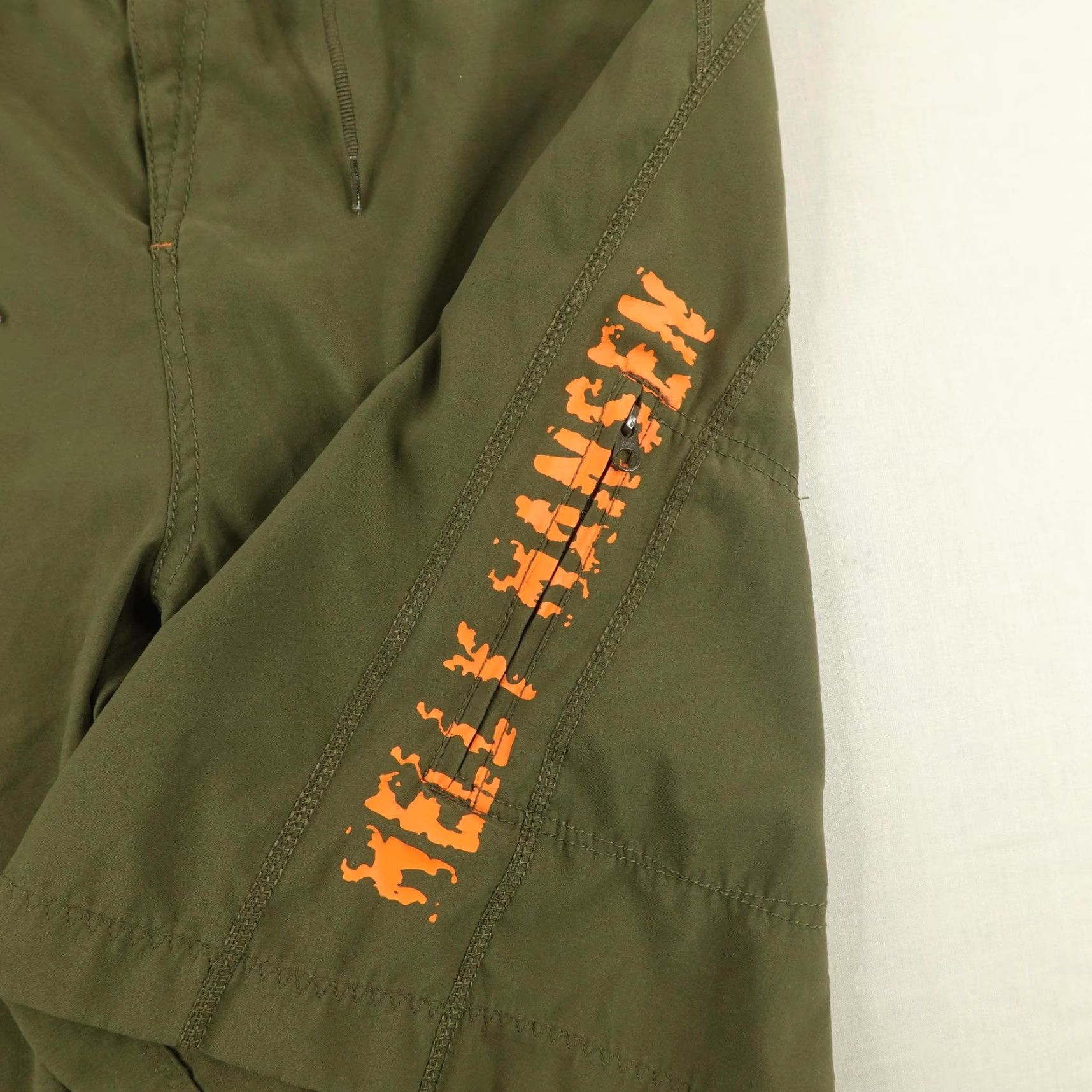 Helly Hansen Helly Hansen Board Shorts Mens 38 Green Orange Bathing Suit Swim Trunks Surfing Beach Outdoor Mens 38 Green Orange Board Shorts Size US 38 / EU 54 - 3 Thumbnail