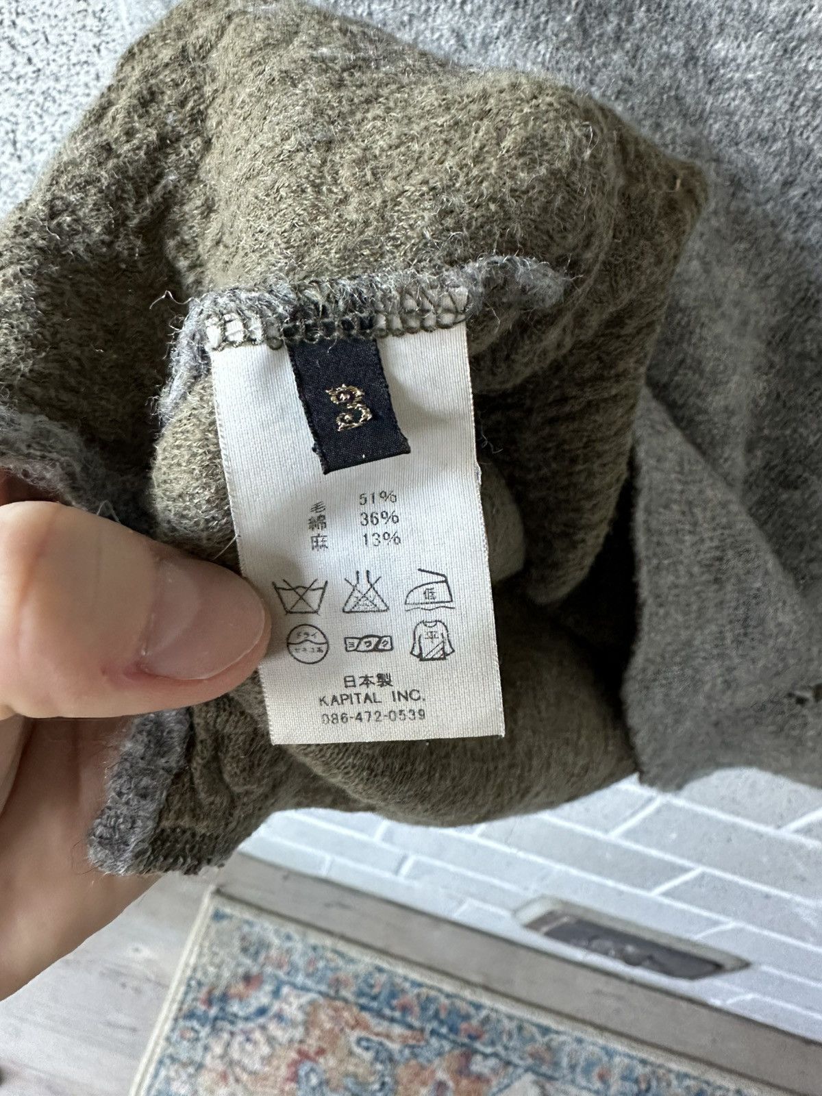 Japanese Brand × Kapital Kapital Womans 100% Wool Sweater Size S / US 4 / IT 40 - 9 Thumbnail