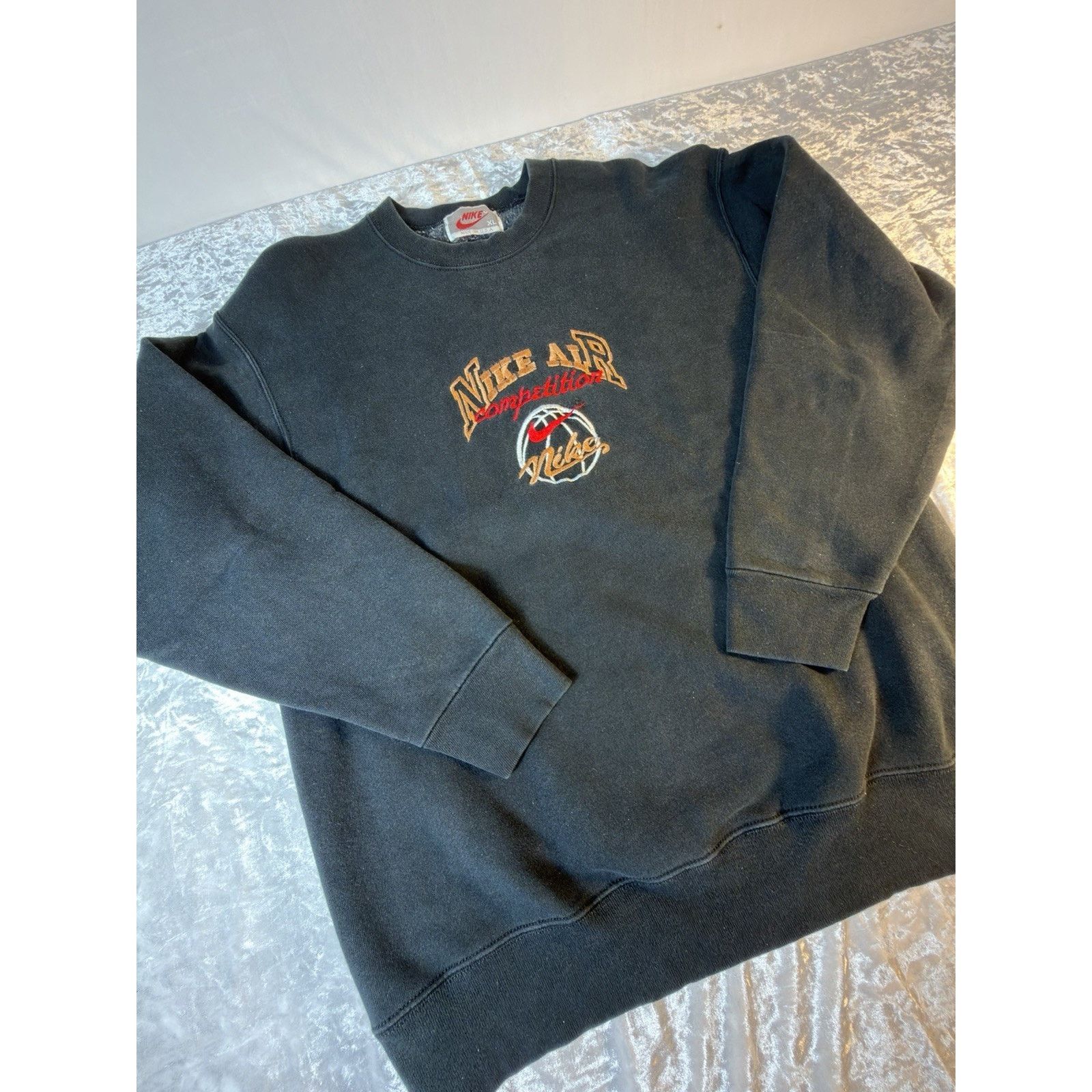 Nike Vintage 80s Nike Air Sweatshirt XL Made USA Embroidered Size US XL / EU 56 / 4 - 5 Thumbnail