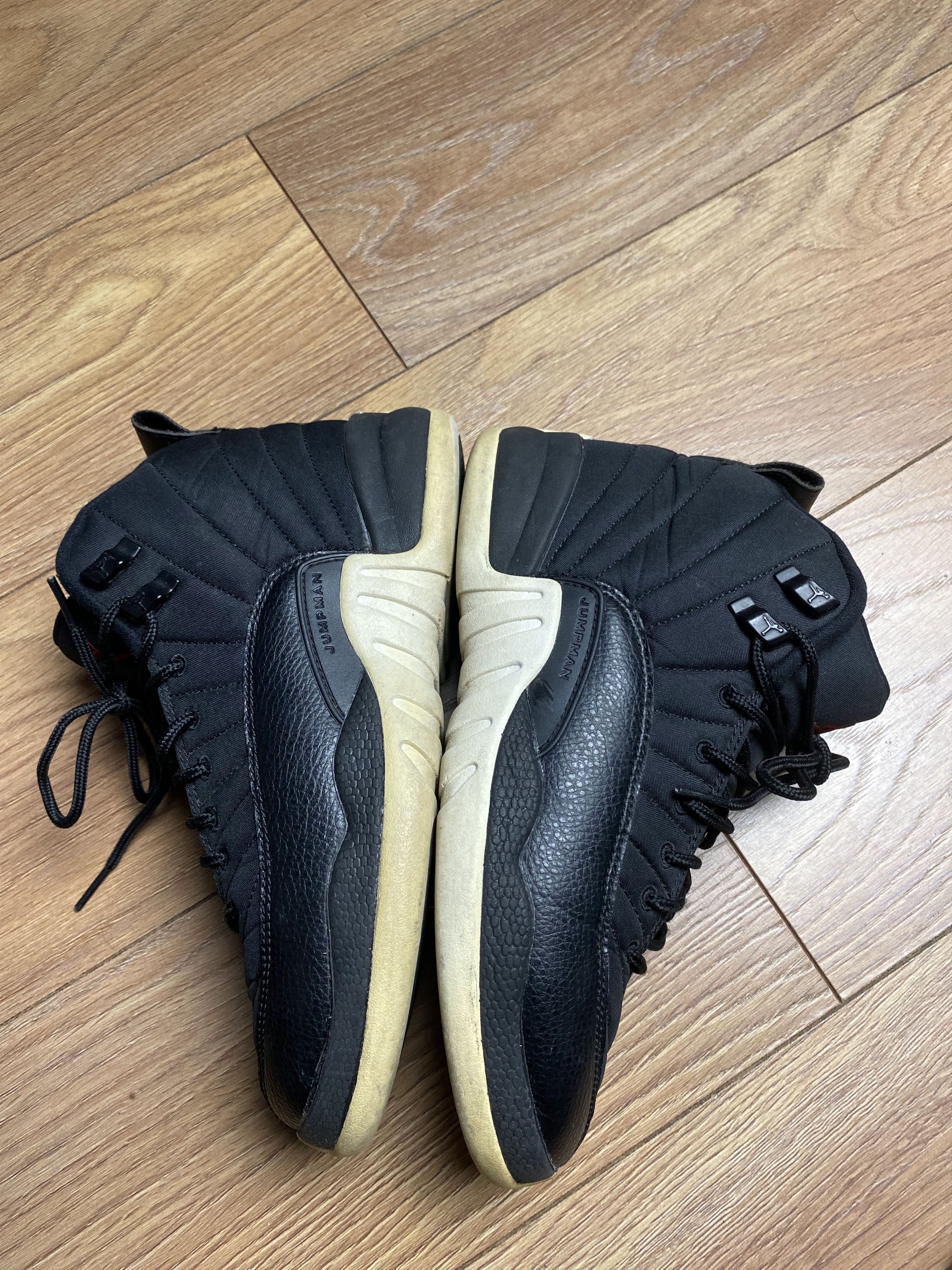 Jordan Brand Nike Jordan 12 Retro Nylon sneakers KIDS Size US 6 / EU 39 - 6 Thumbnail