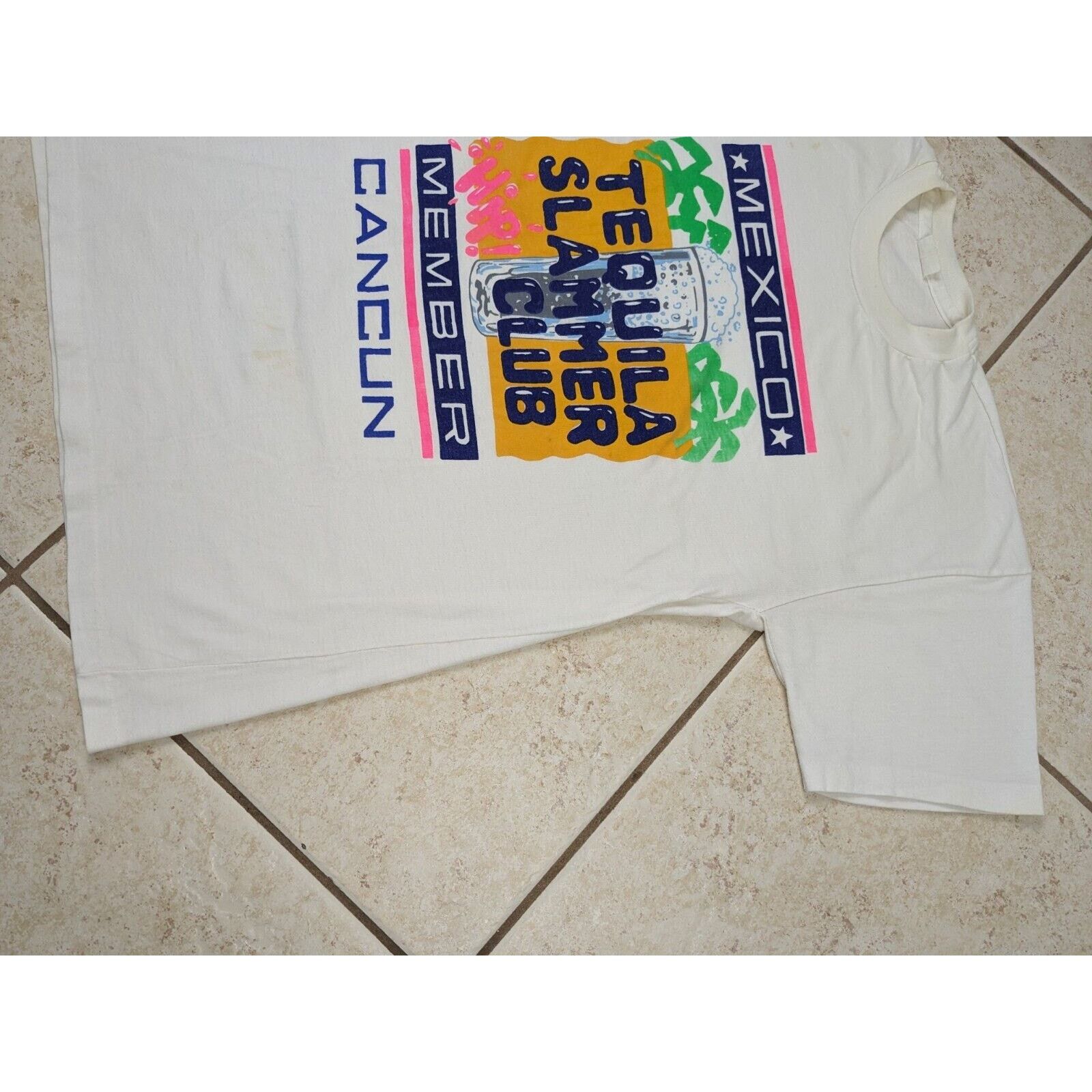 Other Vtg Cancun Tequila Slammer Club Member Shirt Vacation Drink Size US M / EU 48-50 / 2 - 3 Thumbnail
