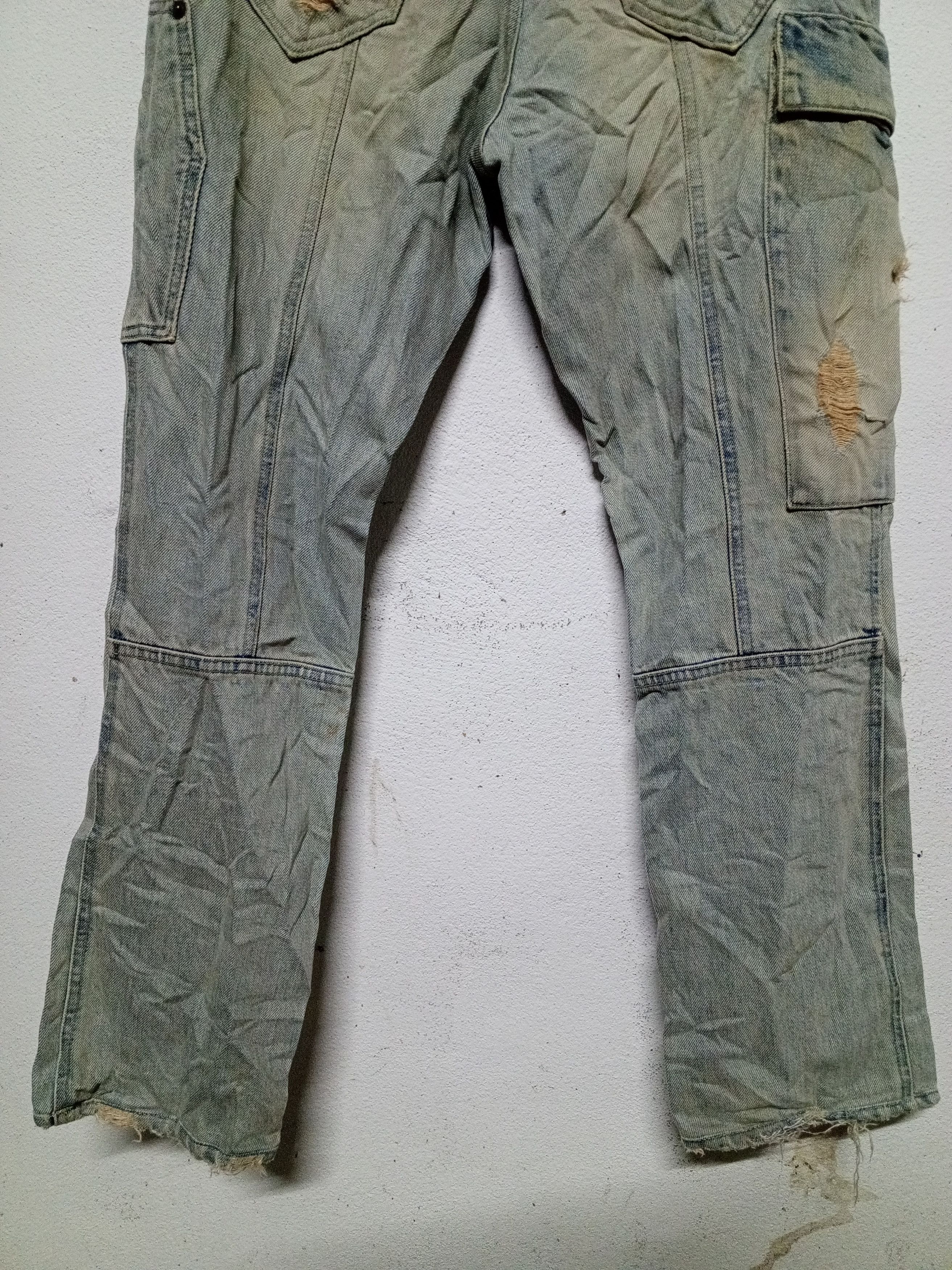 If Six Was Nine × Japanese Brand × Le Grande Bleu (L.G.B.) Ossa mondo japanese denim multipocket distressed archived Size 32" / US 10 / IT 46 - 7 Thumbnail