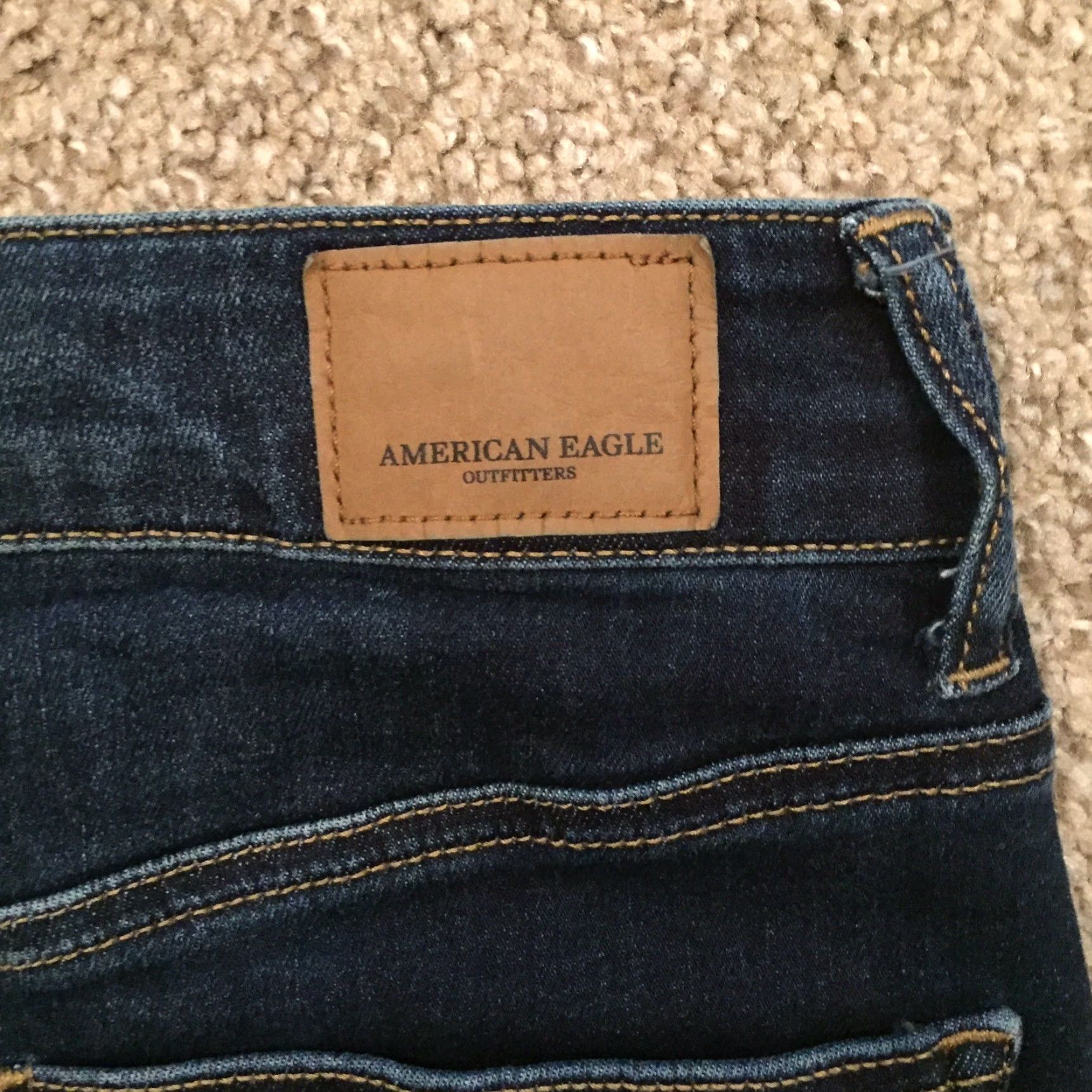American Eagle Outfitters American Eagle Outfitters Skirt Women Size 0 Blue Denim Pencil Unlined Airford? Size 25" / US 0 / IT 36 - 7 Thumbnail