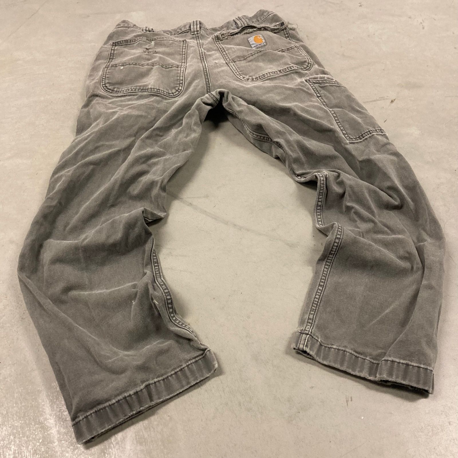 Carhartt × Vintage Y2K baggy thrashed carhartt carpenter Jeans 30x26 Size US 30 / EU 46 - 2 Thumbnail