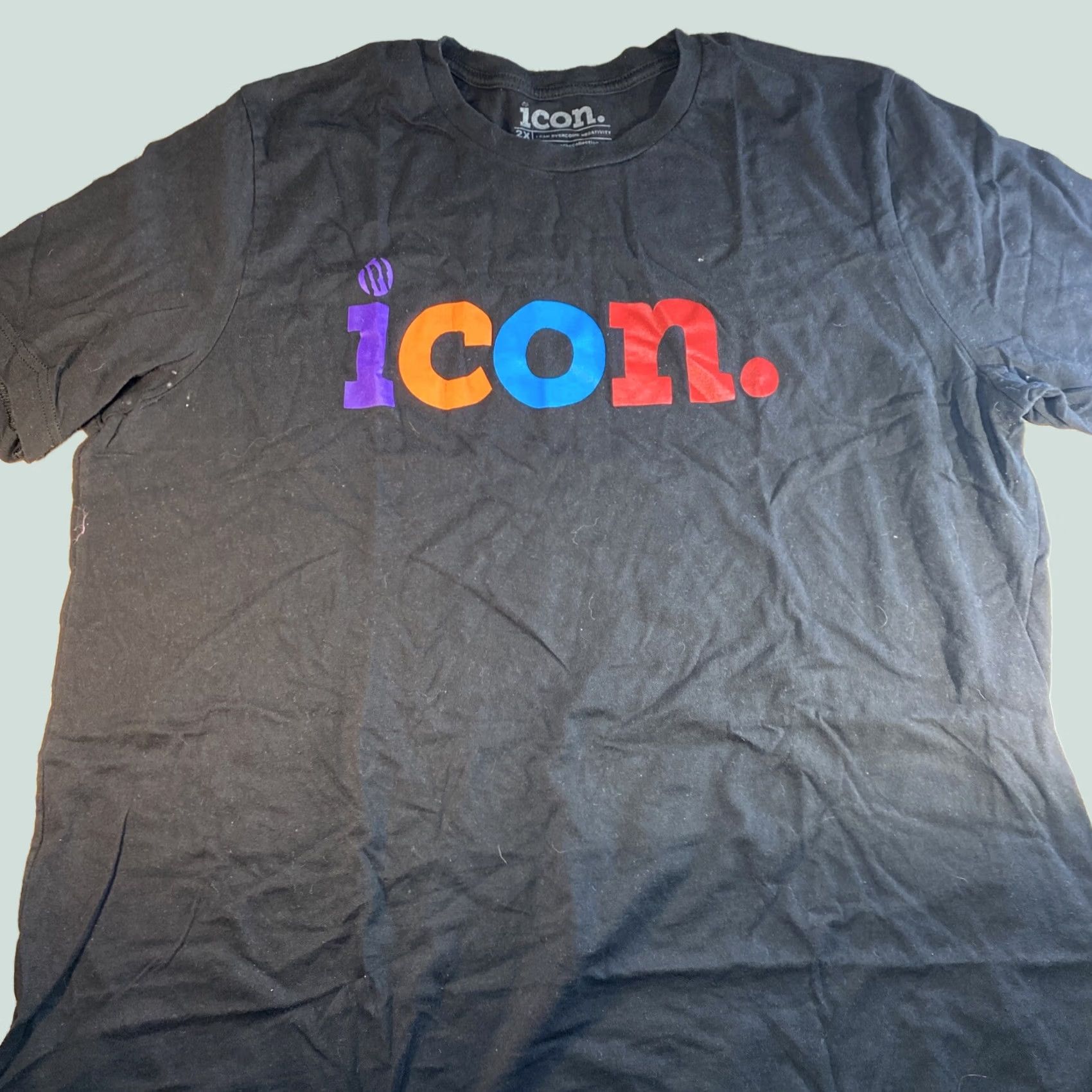 Vintage Mens Icon tee Black xxxlarge Size US XXL / EU 58 / 5 - 1 Thumbnail