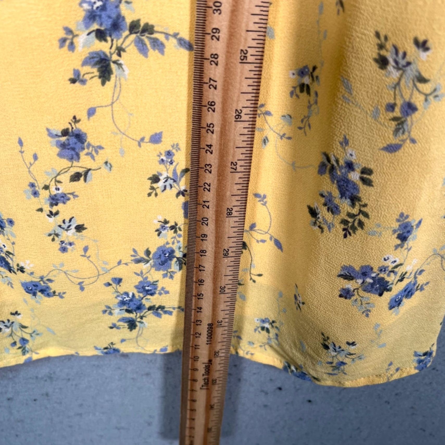Reformation Reformation Dress Mini Sleeveless Floral Spaghetti Strap Yellow Womens Small Summer Size S / US 4 / IT 40 - 7 Thumbnail