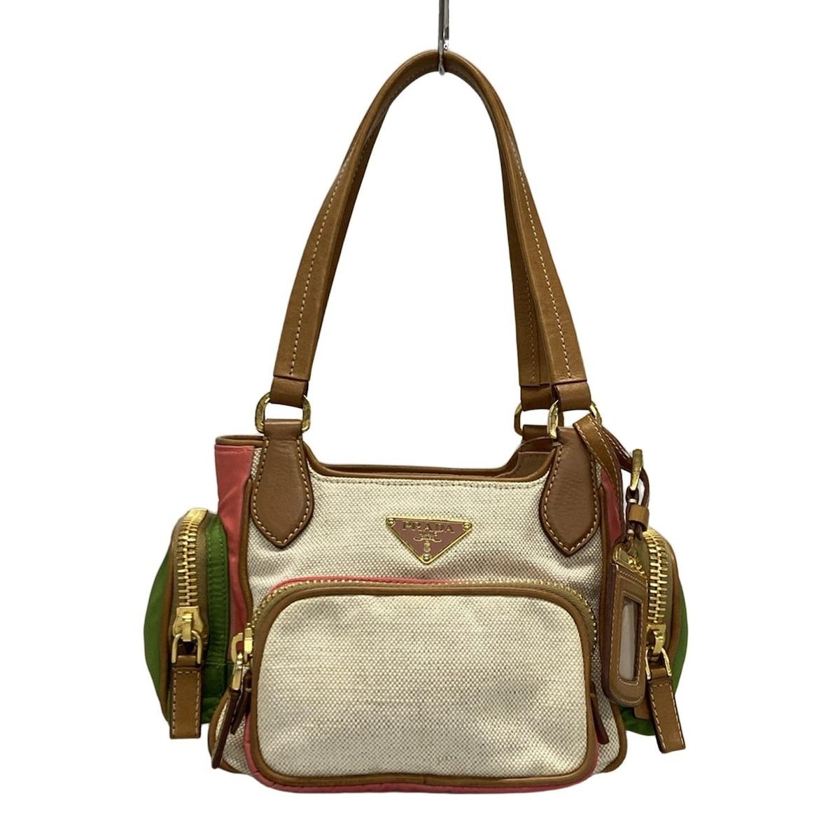 Prada PRADA Triangle Logo Handbag Size ONE SIZE - 1 Thumbnail