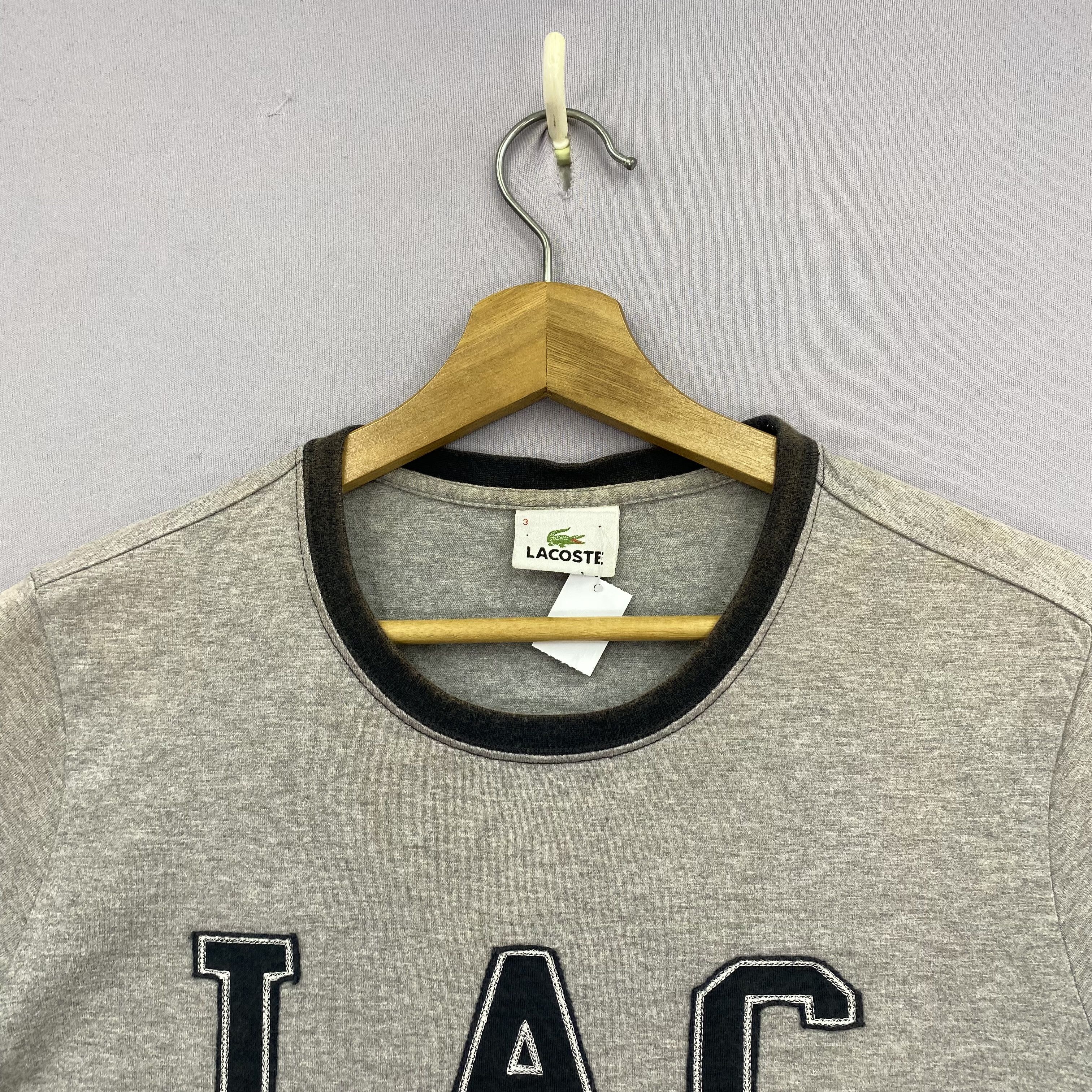 Lacoste Vintage 90s Lacoste Tshirts Lacoste Tee | GF10259 Size US S / EU 44-46 / 1 - 3 Thumbnail
