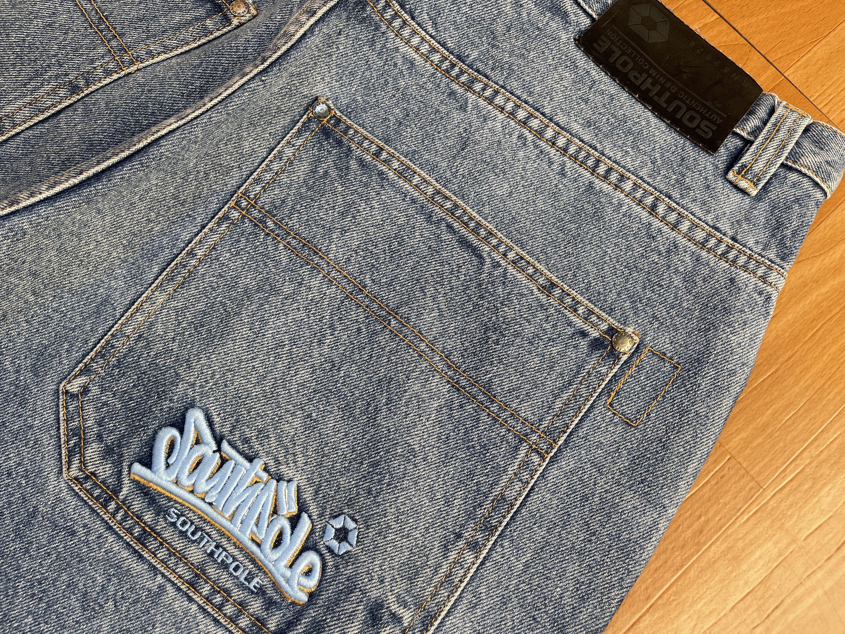 Southpole Southpole jeans, baggy vintage South Pole 90s hip hop Y2K 36 Size US 36 / EU 52 - 7 Thumbnail
