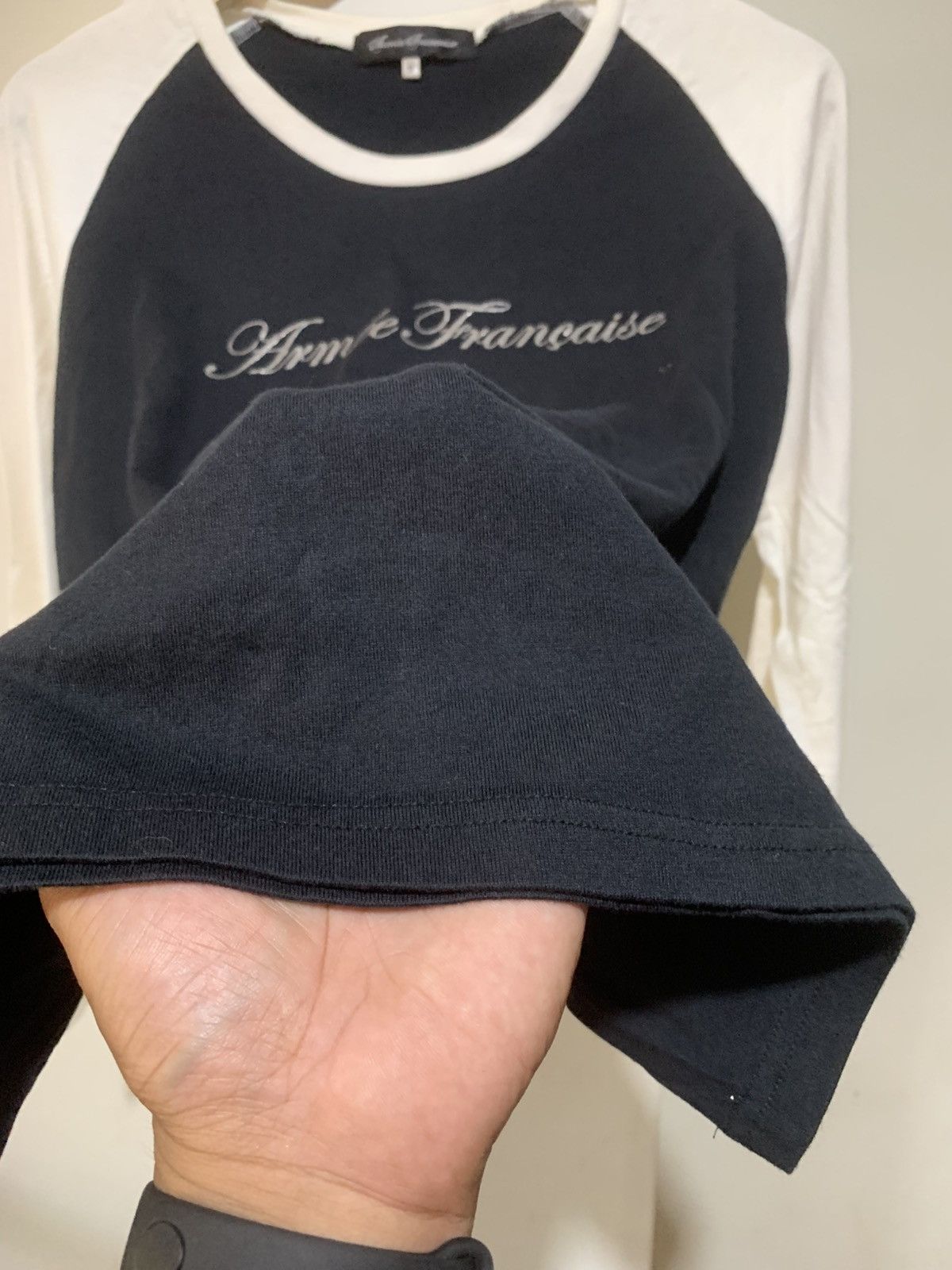 If Six Was Nine Armee Francaise Skull Poem Long Sleeve Tee Shirt Size US M / EU 48-50 / 2 - 4 Thumbnail