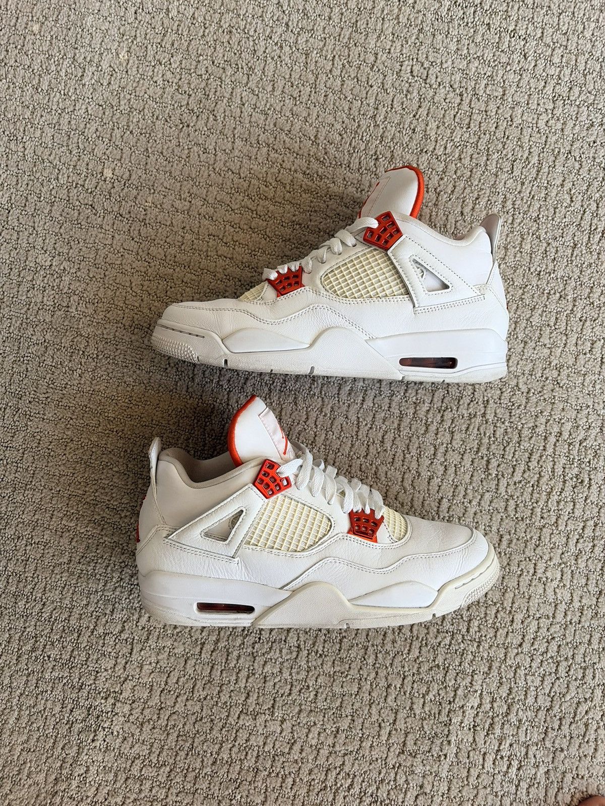 Jordan Brand Jordan 4 metallic orange Size US 9.5 / EU 42-43 - 2 Thumbnail