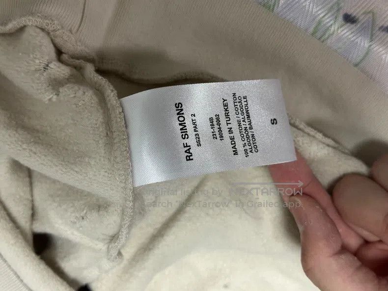 Raf Simons Raf Simons 23ss iron ring patched sweatshirt Size US S / EU 44-46 / 1 - 5 Thumbnail