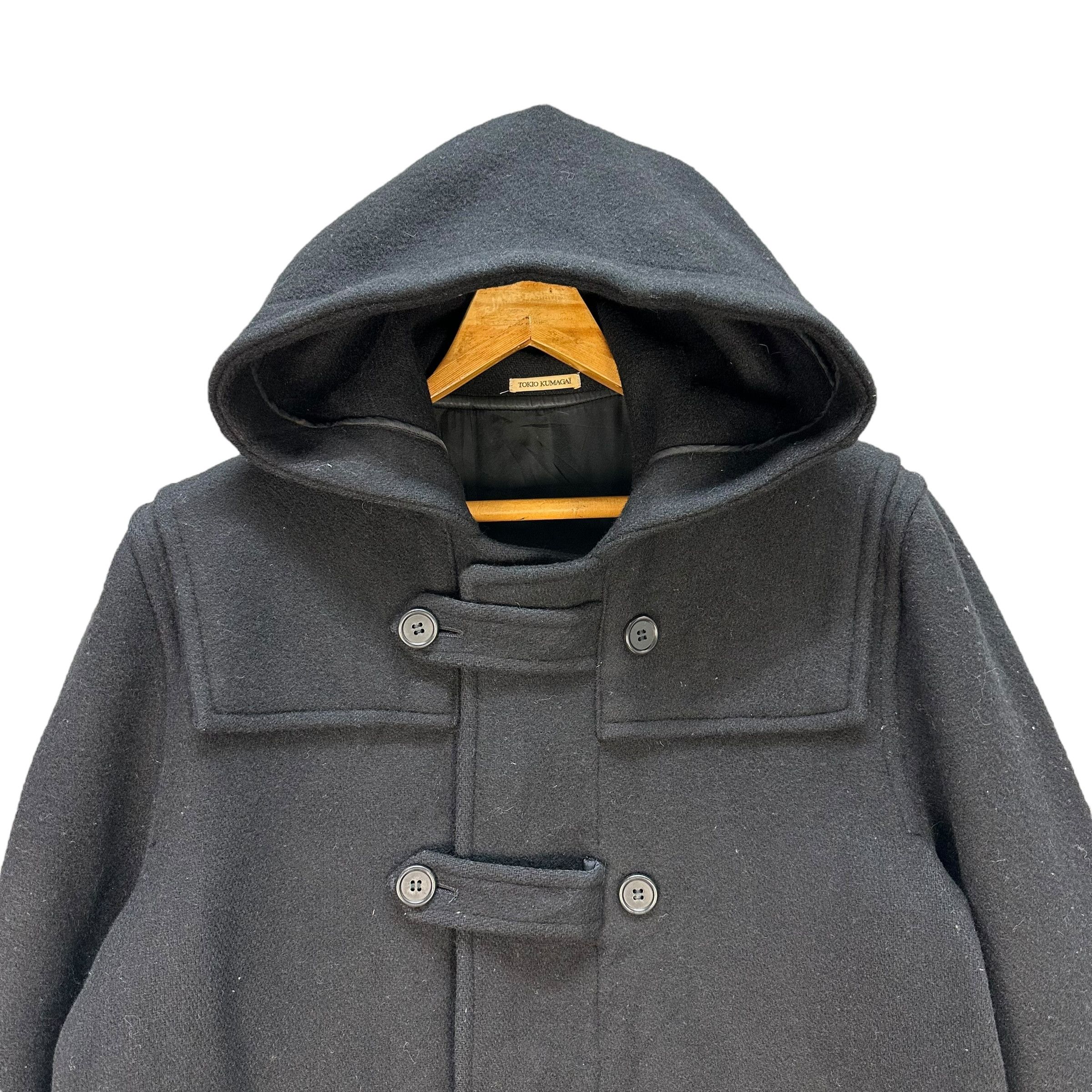 Tokio Kumagai TOKIO KUMAGAI Double Breasted Zipper Overcoat #A73-1756 Size US M / EU 48-50 / 2 - 2 Thumbnail