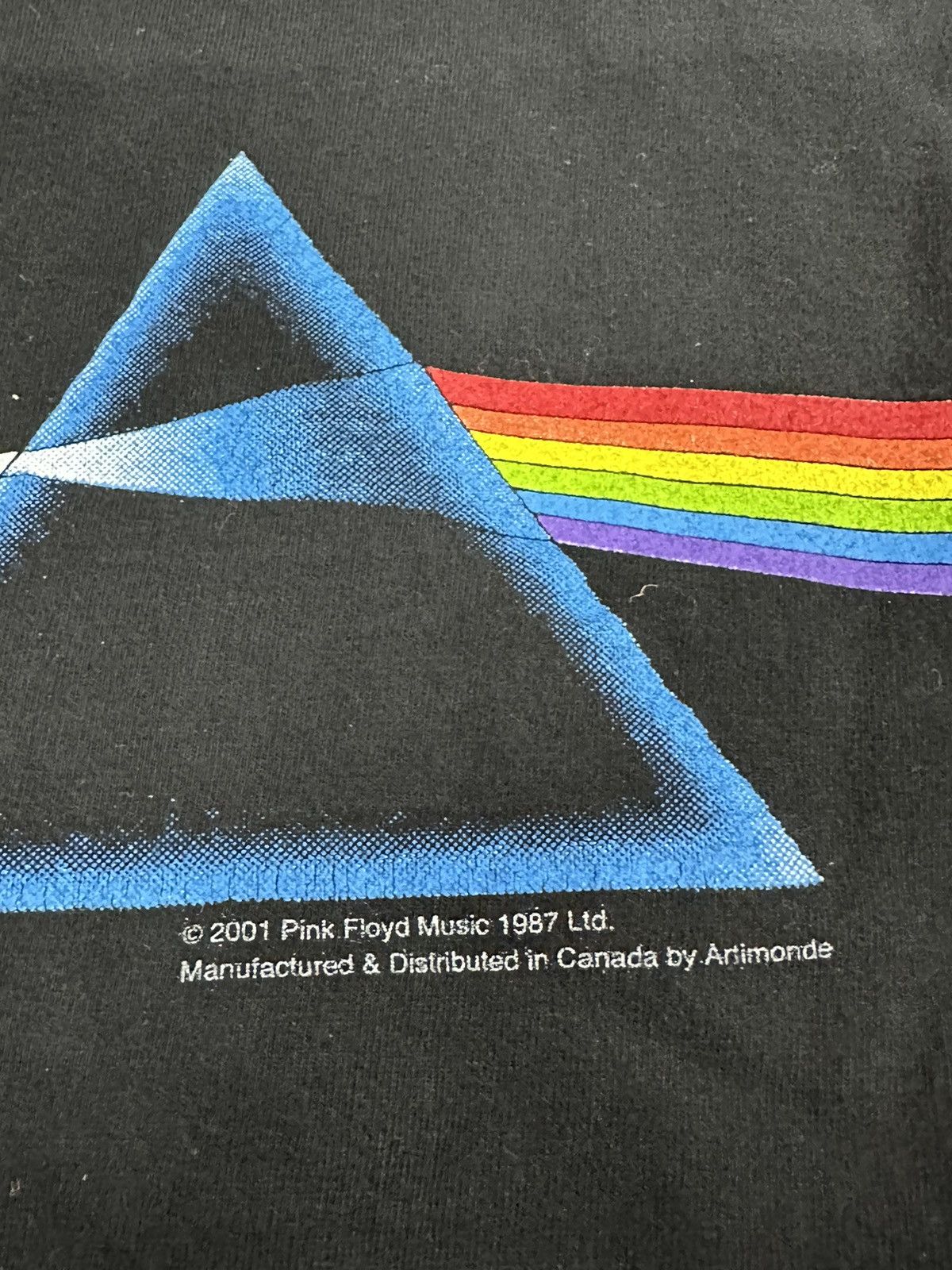 Band Tees × Vintage Crazy Y2K Pink Floyd Dark Side Of The Moon Band Tank Top Size S / US 4 / IT 40 - 6 Thumbnail