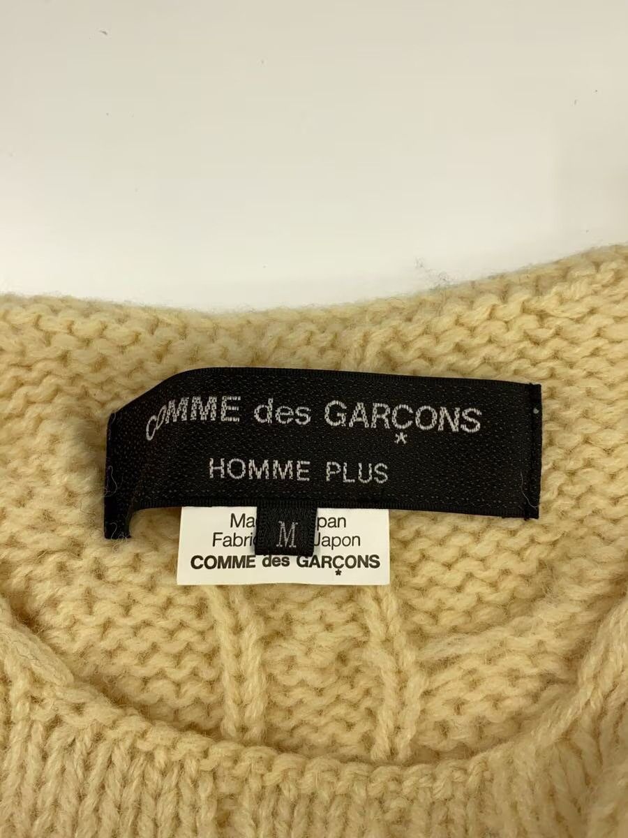 Comme des Garcons Homme Plus Cable Knit Wool Knit Sweater Size US M / EU 48-50 / 2 - 4 Thumbnail
