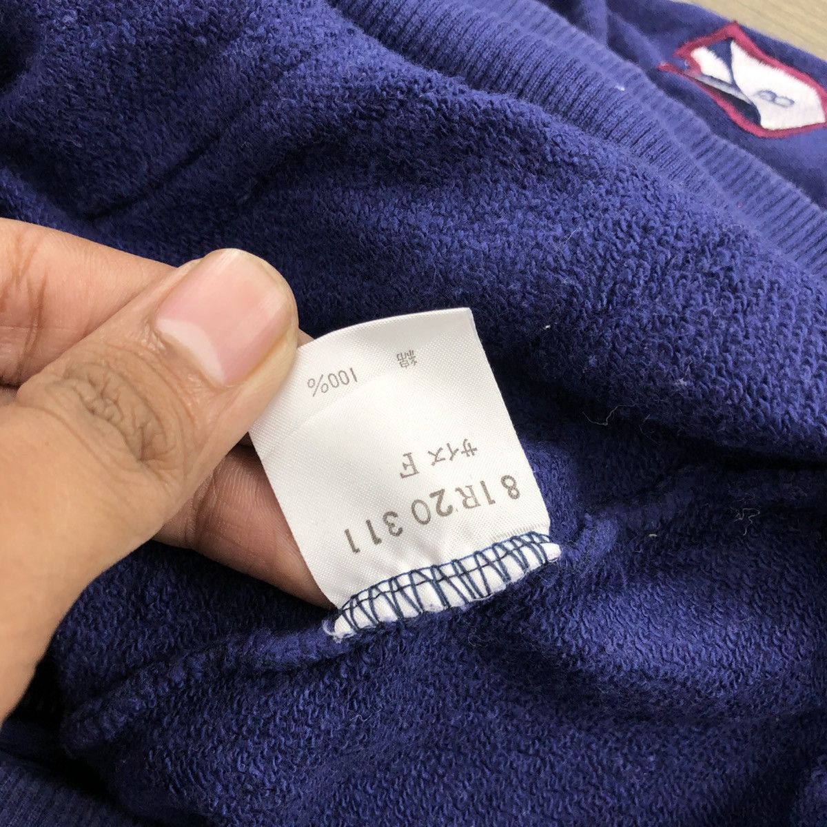 Japanese Brand × Vintage 1990s Vintage Posh Boy Staff Embroidered Zipper Hoodie Size US M / EU 48-50 / 2 - 8 Thumbnail