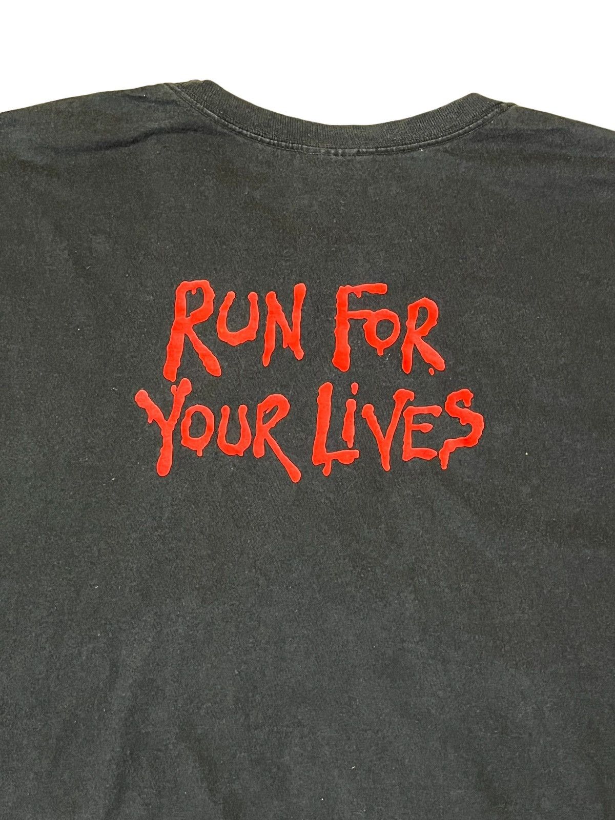 Iron Maiden VINTAGE Y2K IRON MAIDEN “RUN TO THE HILLS” 2004 TOUR T SHIRT Size US XXL / EU 58 / 5 - 6 Thumbnail