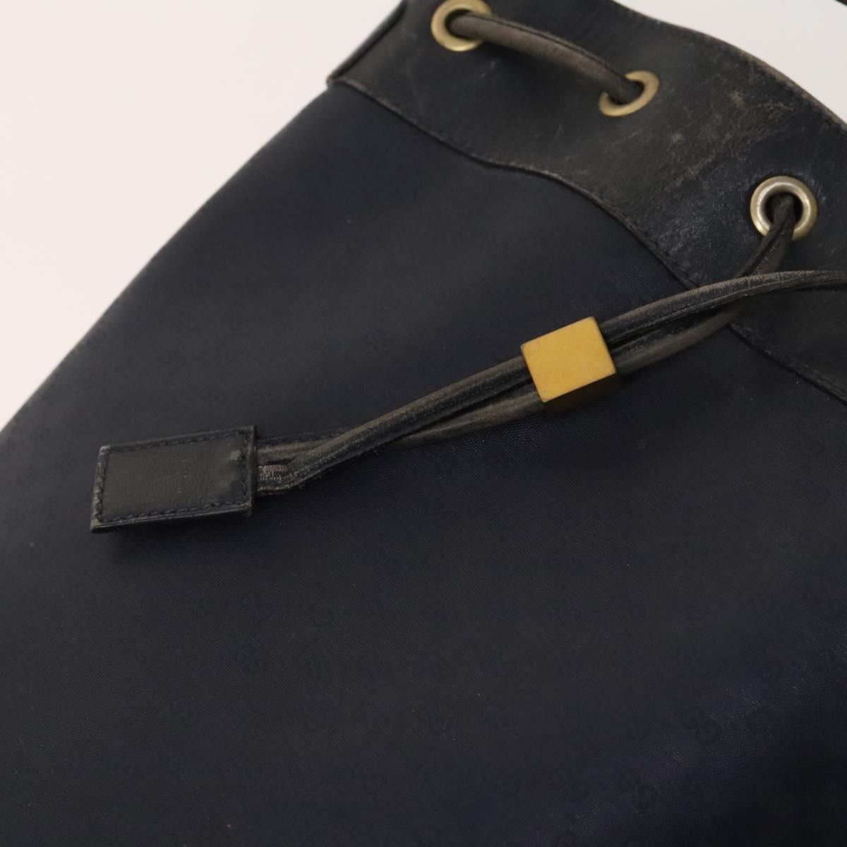 Gucci GUCCI Micro GG Supreme Sherry Line Shoulder Bag Pvc Navy Size ONE SIZE - 14 Thumbnail