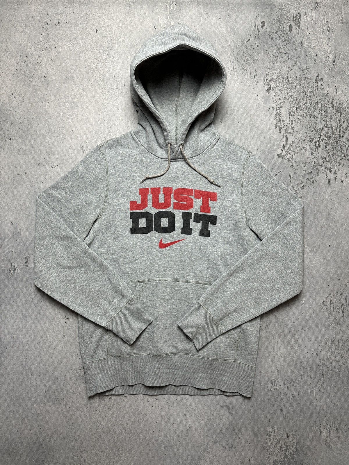 Nike Vintage Hoodie Nike Center Logo Swoosh y2k USA 00s Hype Boxy Size US S / EU 44-46 / 1 - 1 Thumbnail