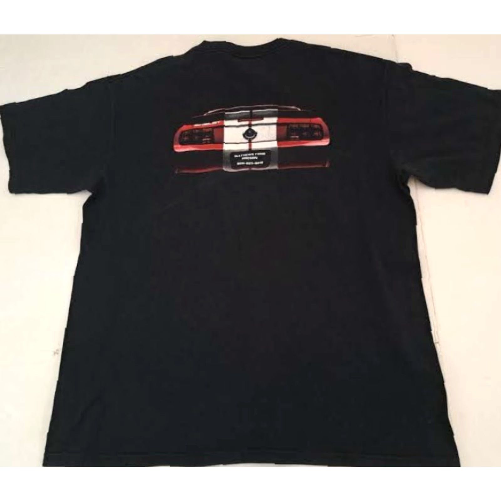 Ford VINTAGE UAW Mathews Ford Oregon Ford Shelby T-Shirt XL Black USA made Size US XL / EU 56 / 4 - 6 Thumbnail