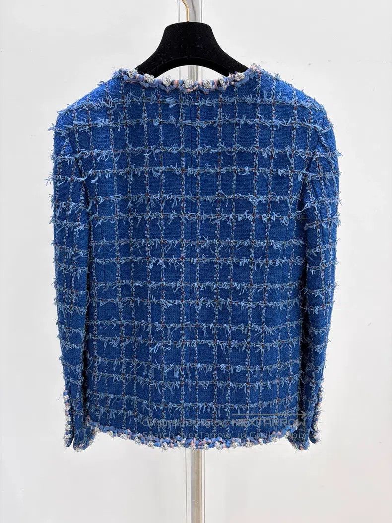 Chanel Chanel Blue coat Size XS / US 0-2 / IT 36-38 - 2 Thumbnail
