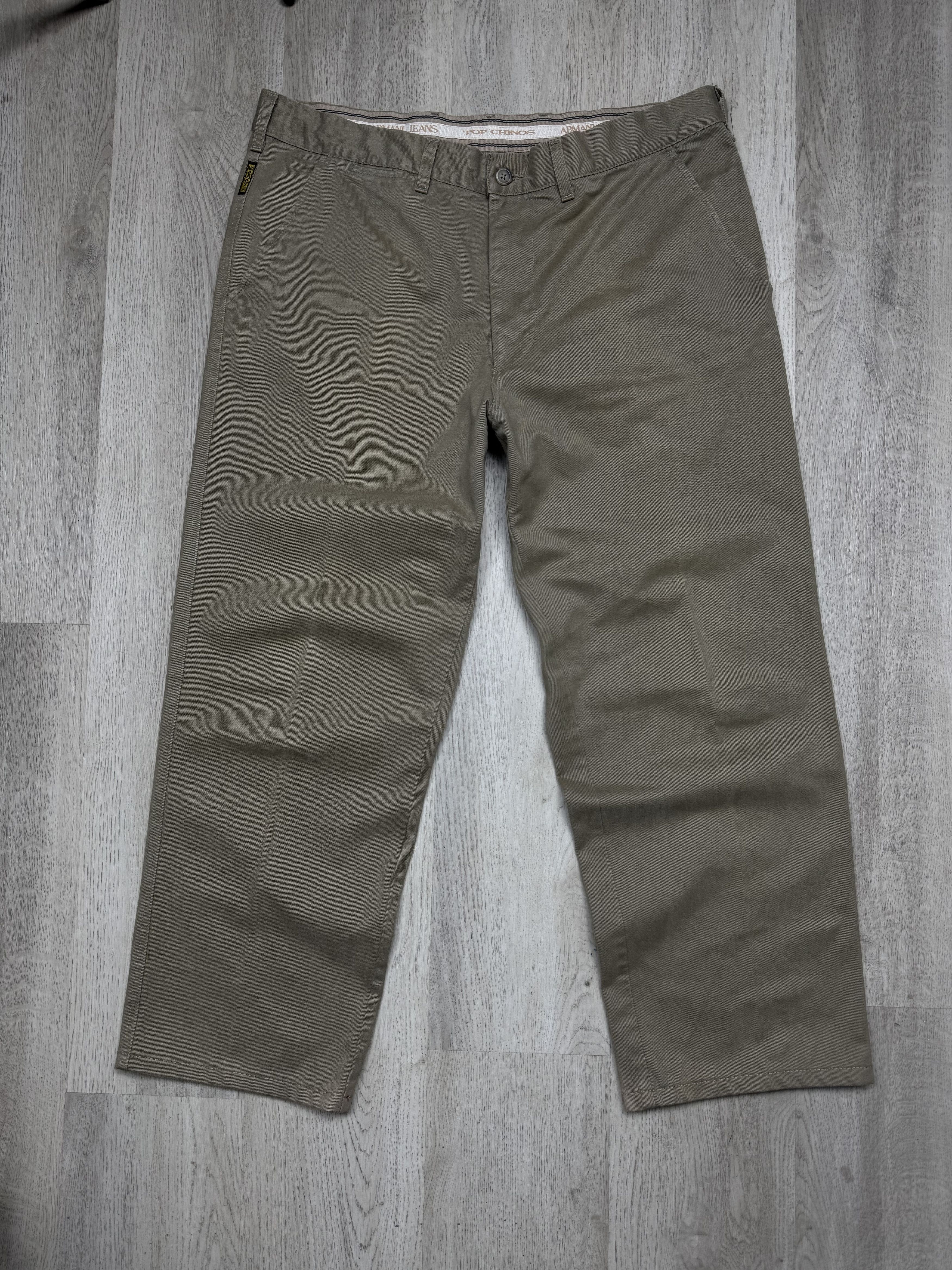 Armani Armani Jeans Vintage Mens Chino Pants Size US 40 / EU 56 - 1 Thumbnail