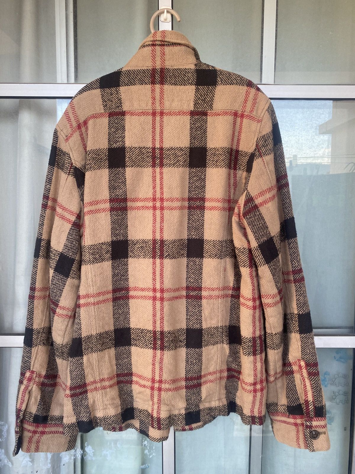 Japanese Brand 291295 Homme Blanket Jacket Size US M / EU 48-50 / 2 - 2 Thumbnail