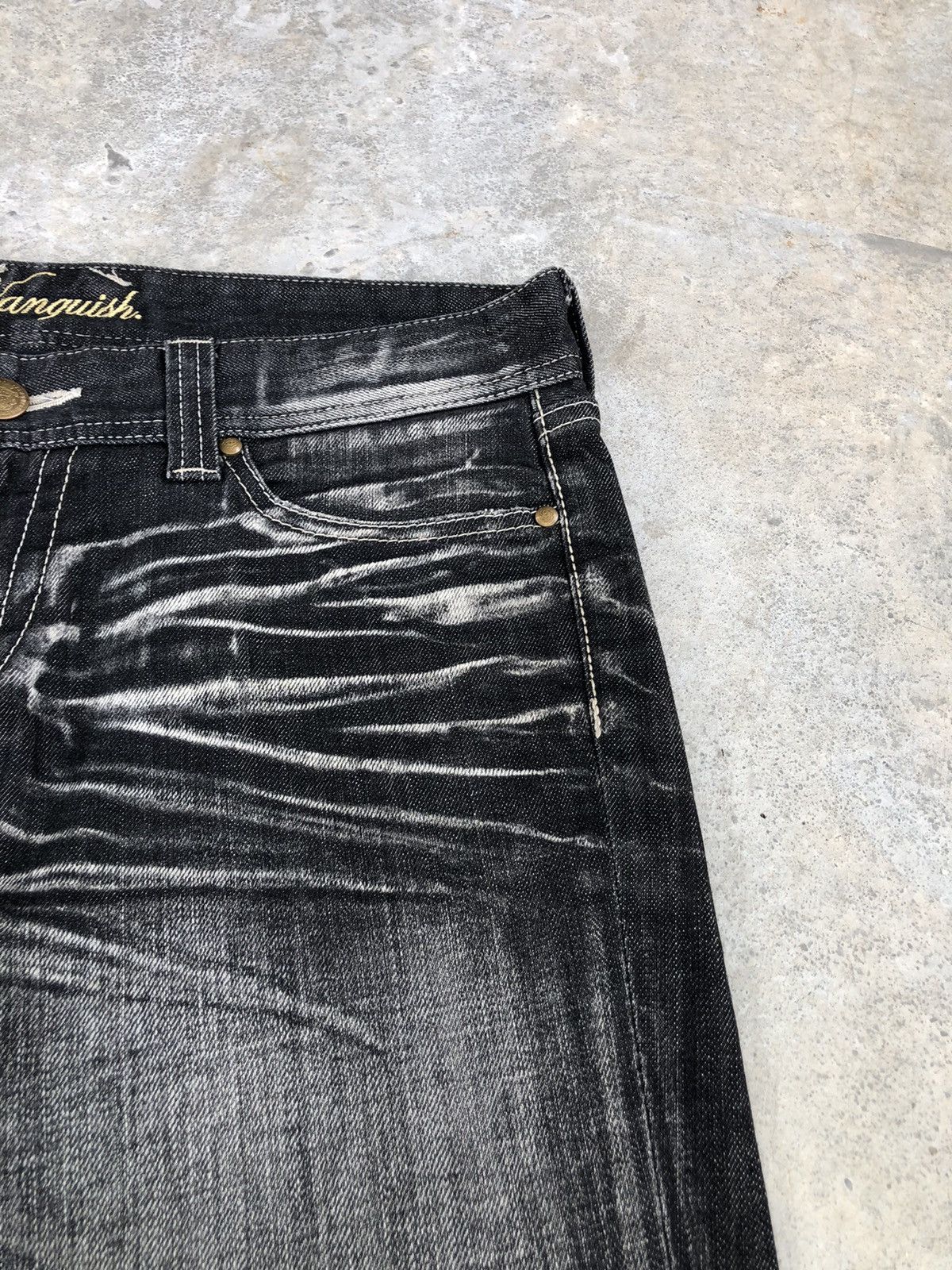 Vanquish Japanese Vanquish Distressed Jeans Skinny Jeans Size US 33 - 15 Thumbnail
