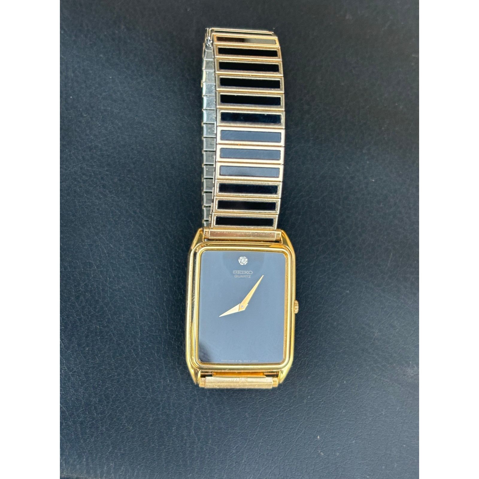 Seiko Vintage Seiko Diamond 5Y30-5D59 2-Tone Men’s Watch! Size ONE SIZE - 9 Thumbnail