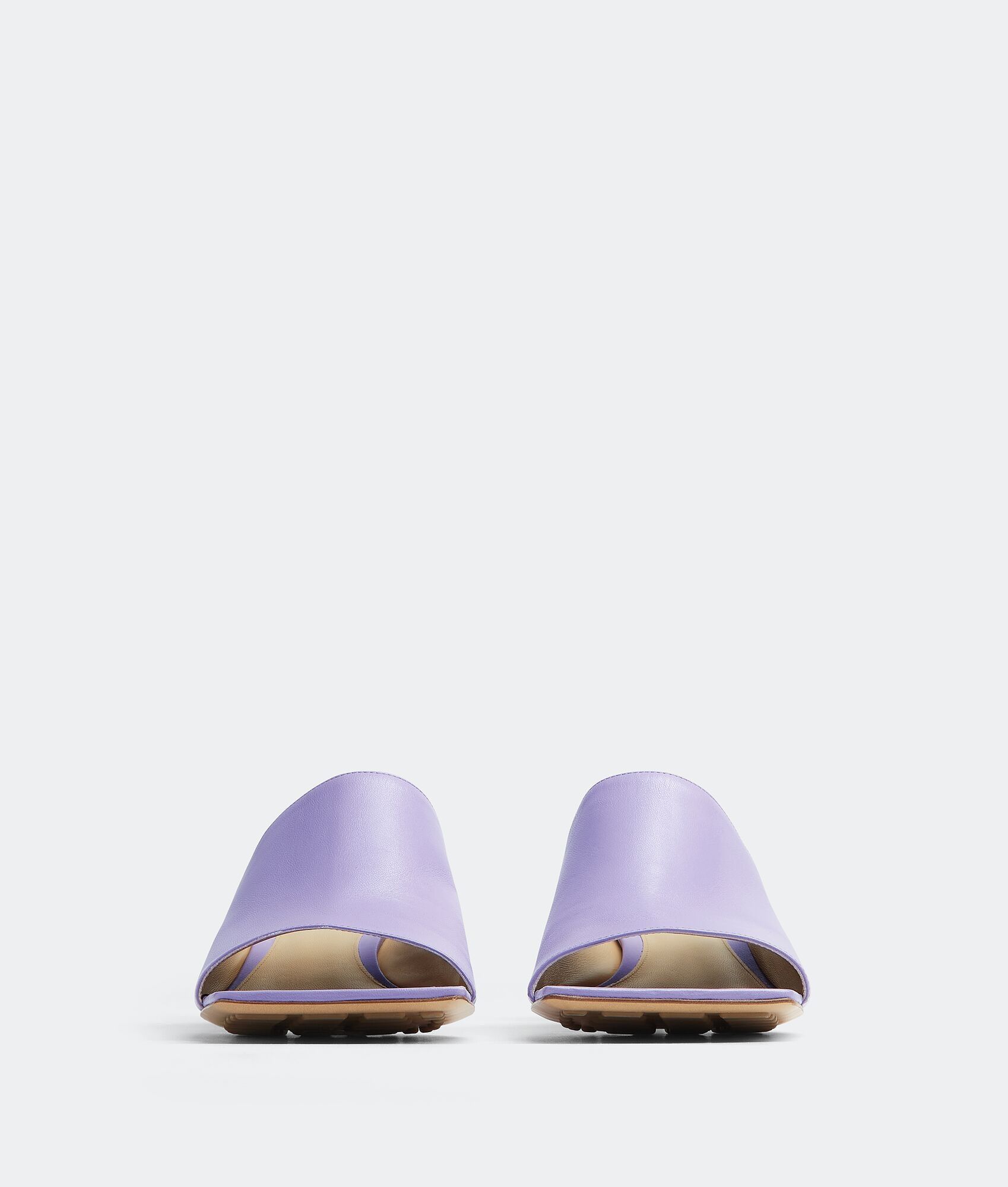 Bottega Veneta o1bcso1str0225 Stretch Mules in Purple Size US 7.5 / IT 37.5 - 2 Thumbnail