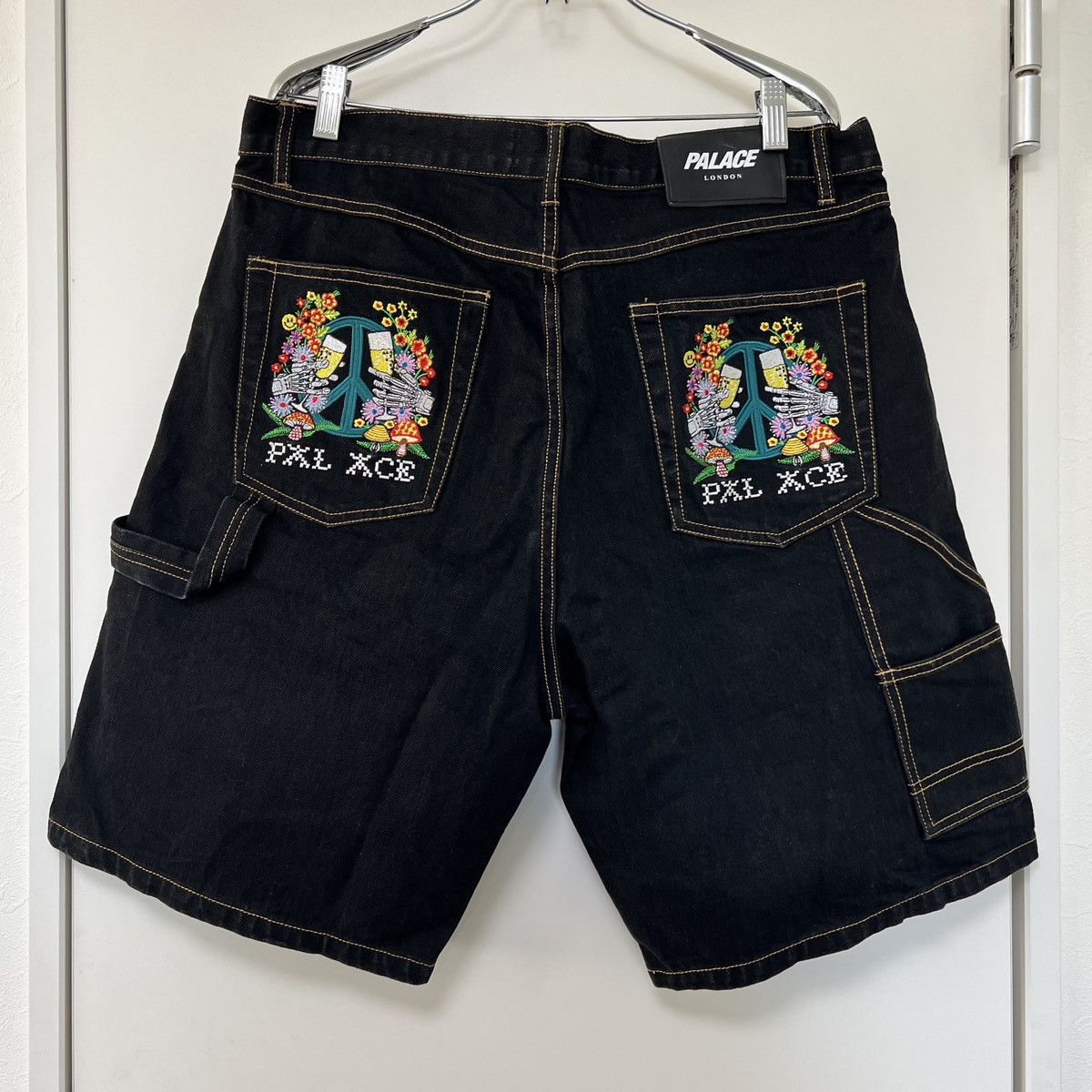 Palace Palace Skateboards Hippy Salute Embroidered Denim