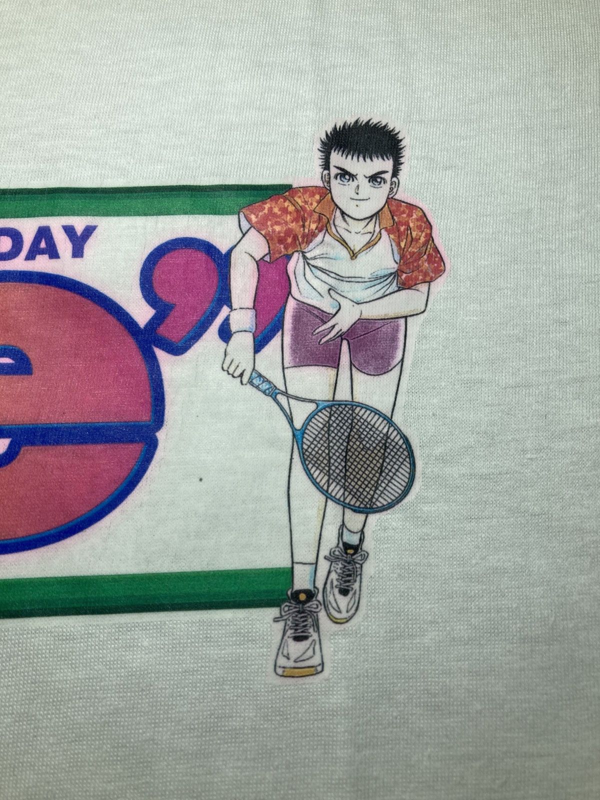 Anime New 1998 Summer Shonen Sunday Love Tennis Anime Sports 90s Size US L / EU 52-54 / 3 - 4 Thumbnail