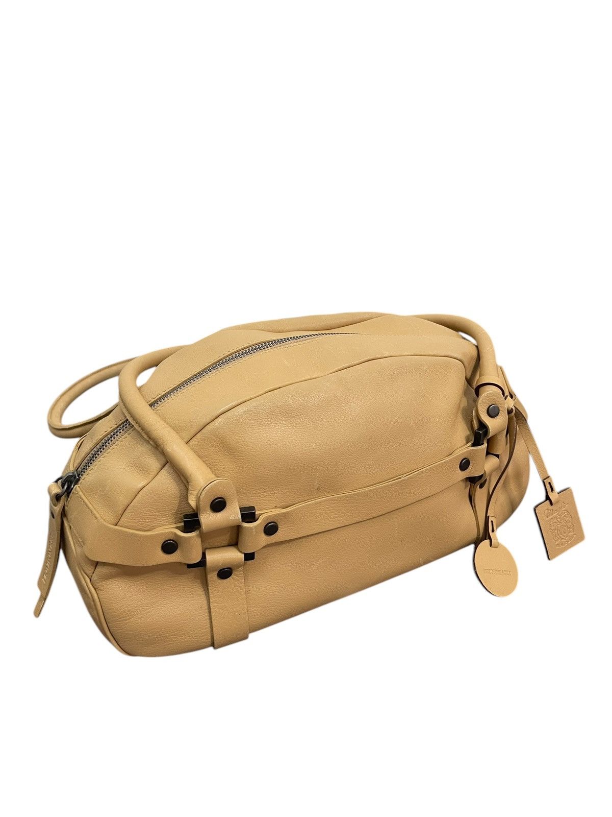 Bruno Magli Full Leather Bruno Magli Handmade East-West Bag 1🟩6 Size ONE SIZE - 5 Thumbnail
