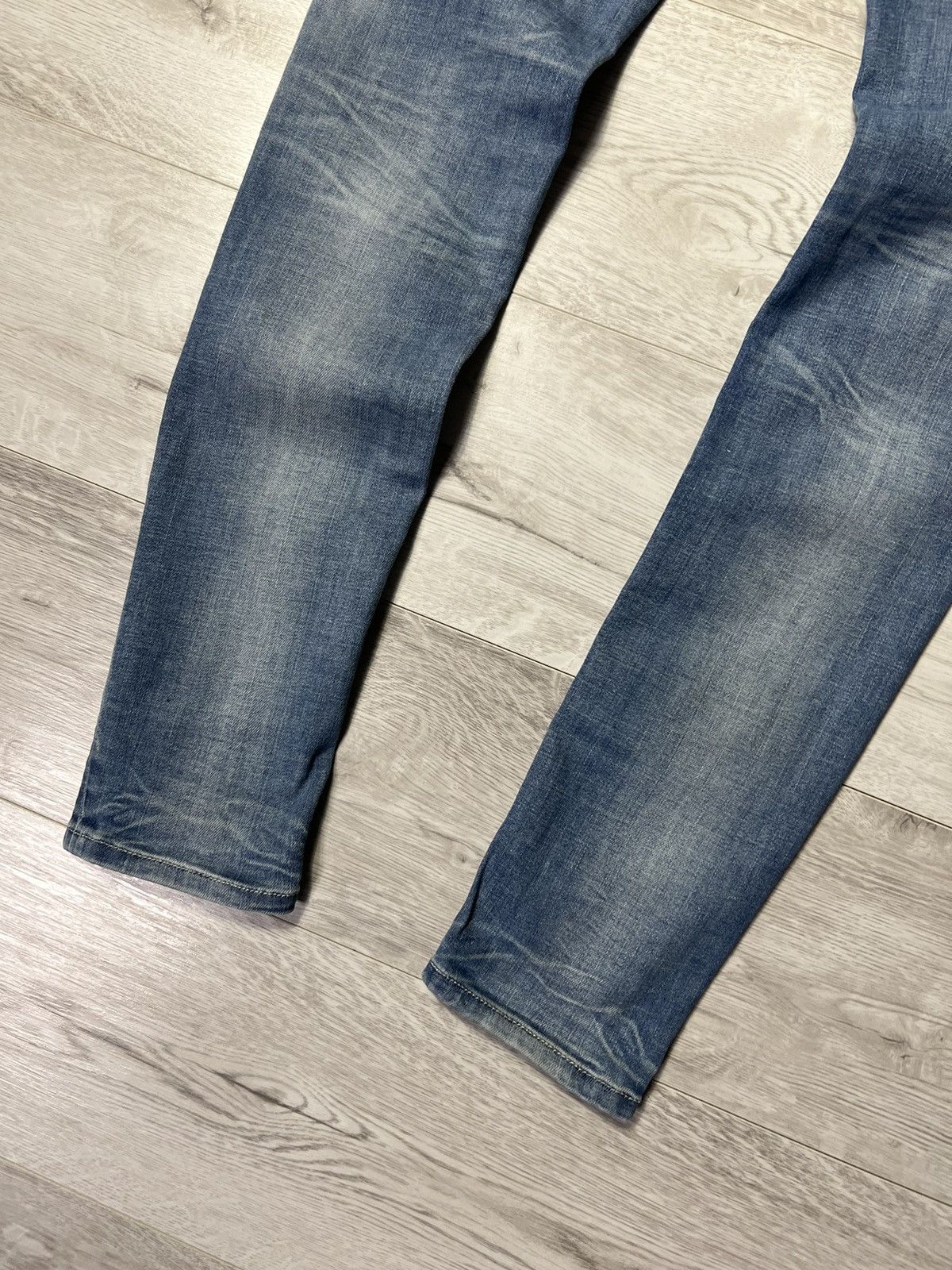 Diesel × Vintage Diesel D.N.A 2016 Sleenker Slim-Skinny Distressed Jeans Pant Size US 28 / EU 44 - 13 Thumbnail
