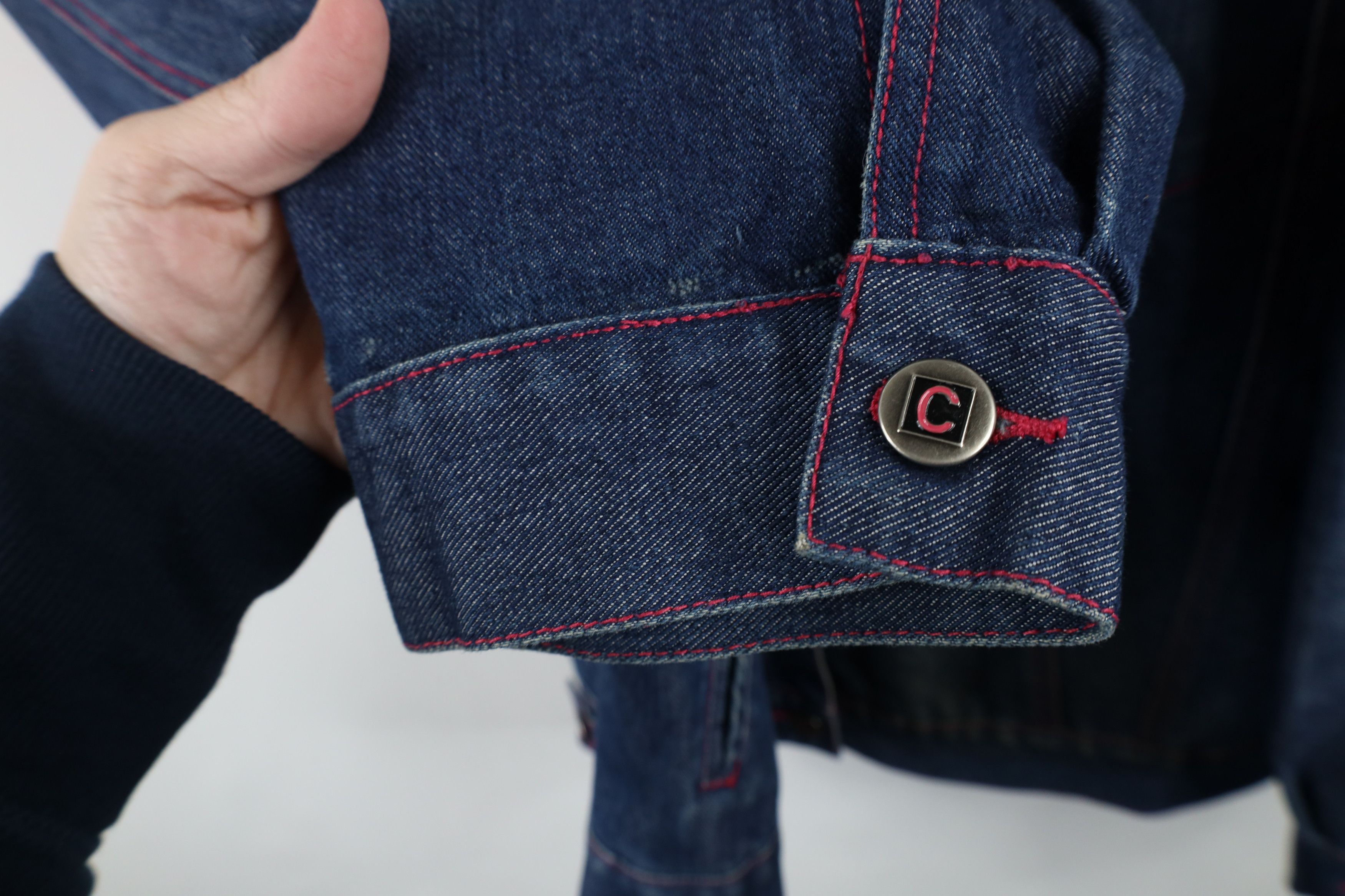 Vintage Vintage 90s Y2K Streetwear Baggy Denim Jean Trucker Jacket Size 3XL / US 20-22 - 8 Thumbnail