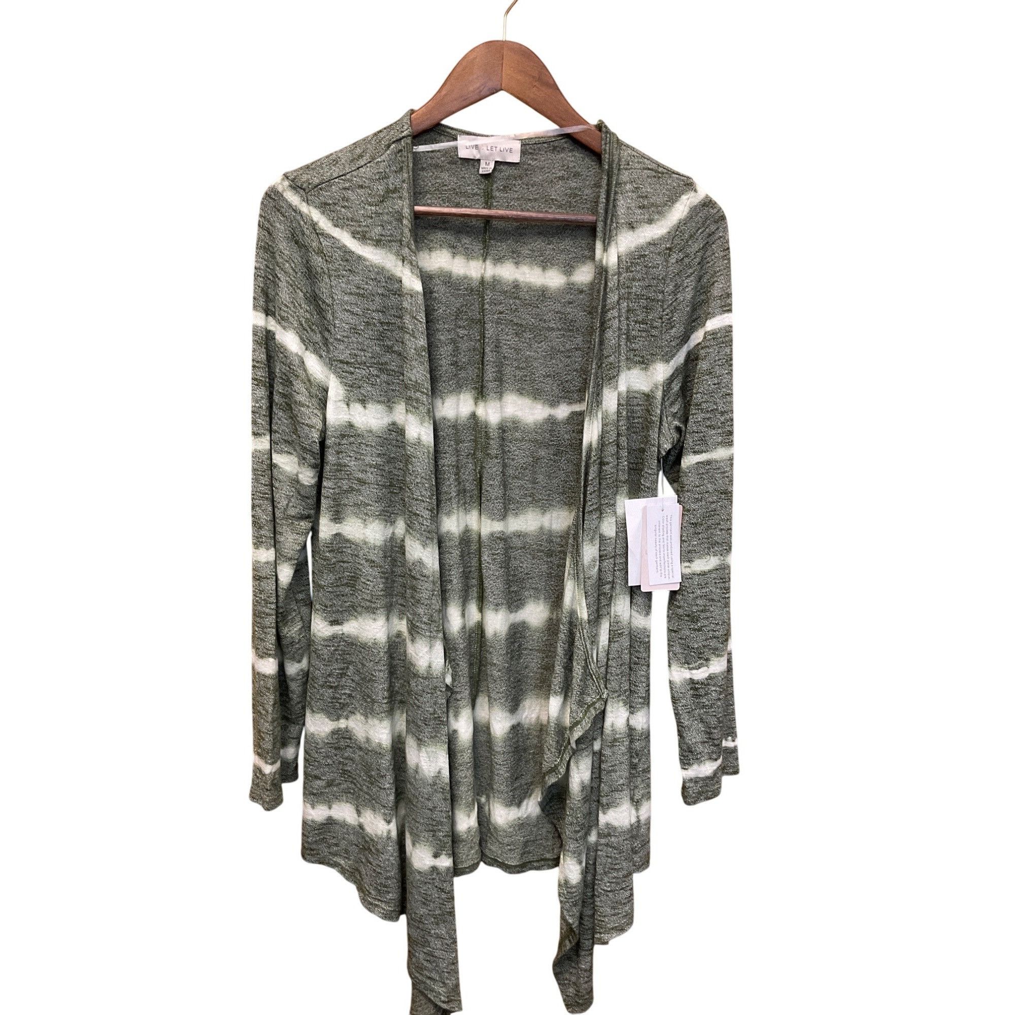 Other Live & Let Live One World Tie-Dye Open Front Cardigan Medium Size M / US 6-8 / IT 42-44 - 1 Thumbnail