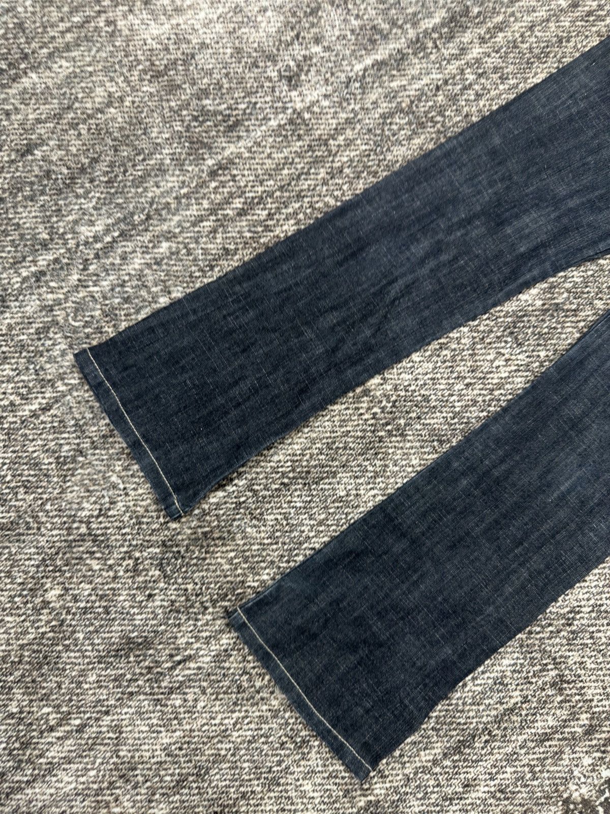 If Six Was Nine × Le Grande Bleu (L.G.B.) × Marithe + Francois Girbaud MARITHE FRANCOIS GIRBAUD Pants Biker Utility Denim Size US 29 - 2 Thumbnail