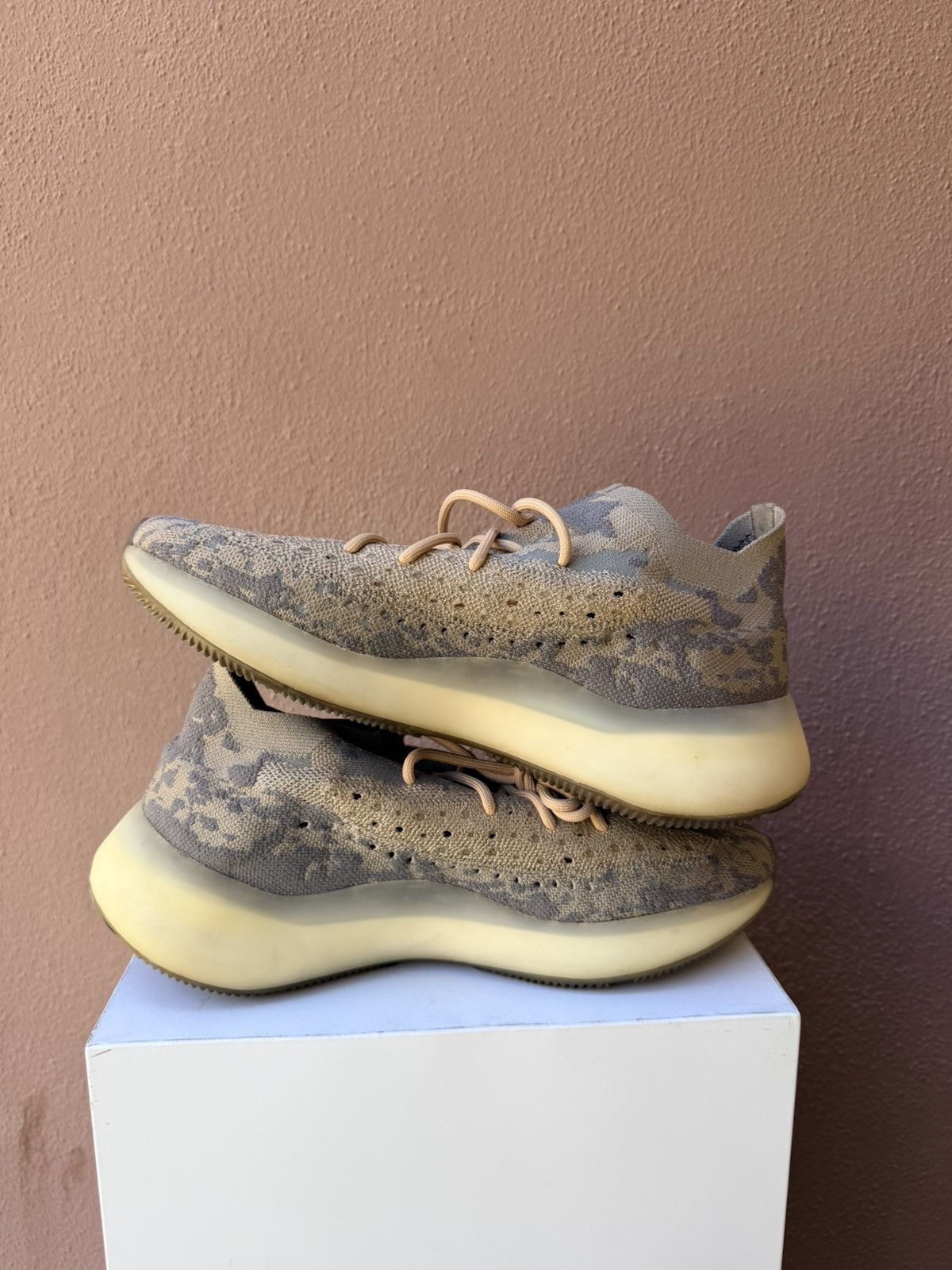Yeezy Size 13 Adidas Yeezy Boost 380 Mist Non-Reflective Sneaker Size US 13 / EU 46 - 5 Thumbnail
