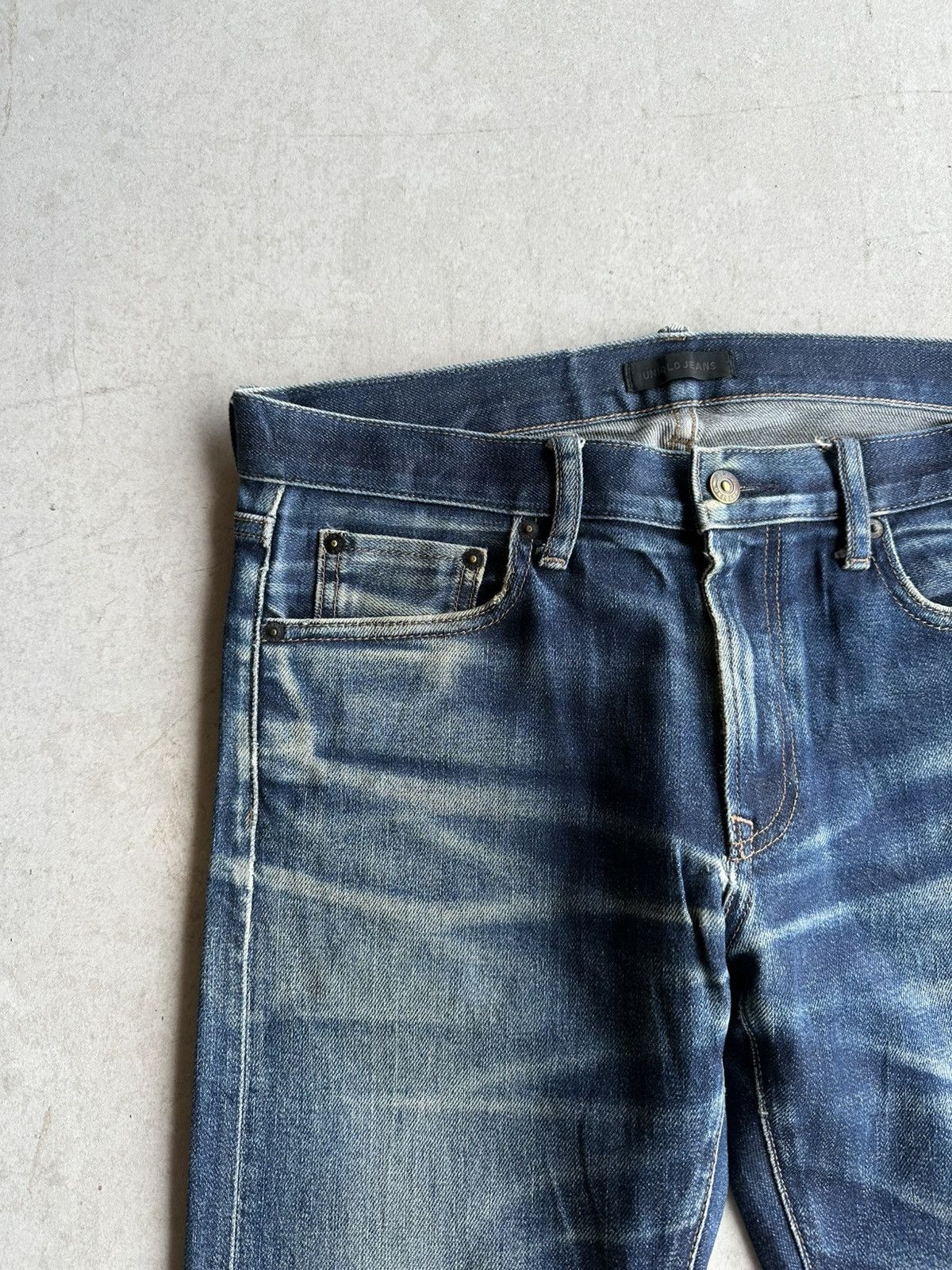 Kaihara Denim REDLINE ✨ Vintage UNIQLO JAPAN Jeans Kaihara Denim Pants Size US 32 / EU 48 - 4 Thumbnail
