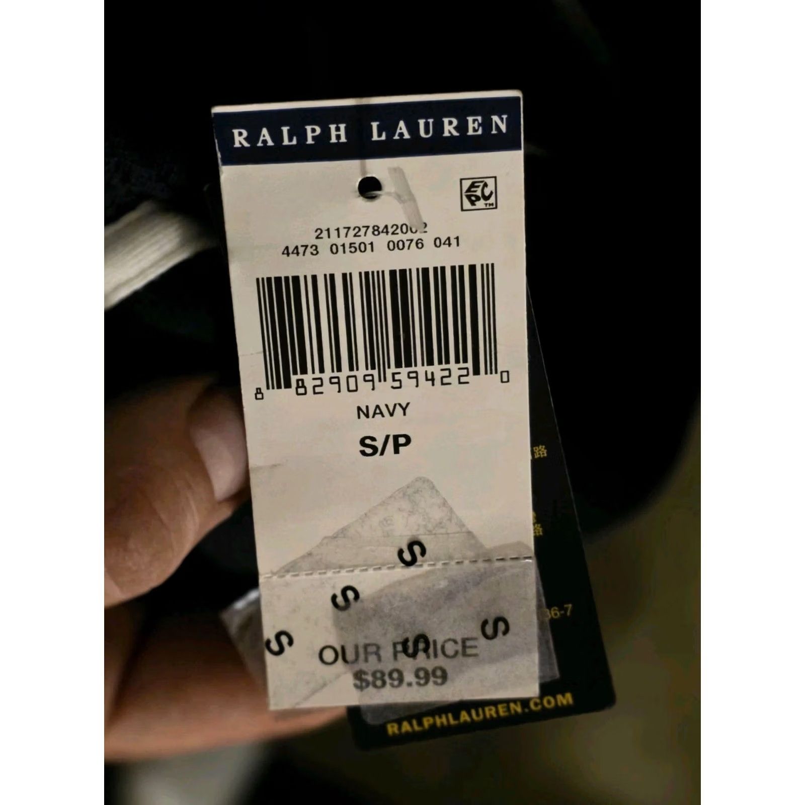 Polo Ralph Lauren Polo Ralph Lauren Polo Shirt Slim Fit Short Sleeve Blue S Mens Polo Shirt Size US S / EU 44-46 / 1 - 4 Thumbnail