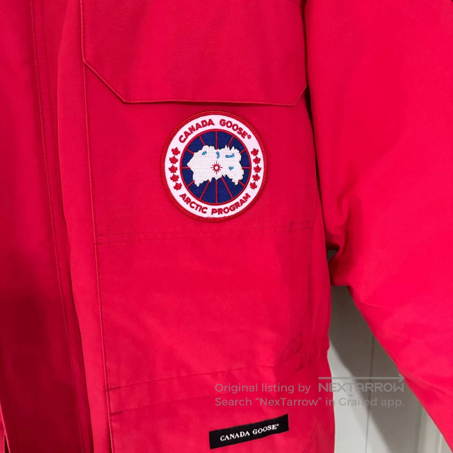Canada Goose Canada Goose Men's Expedition Red Parka XS. Size US XS / EU 42 / 0 - 7 Thumbnail