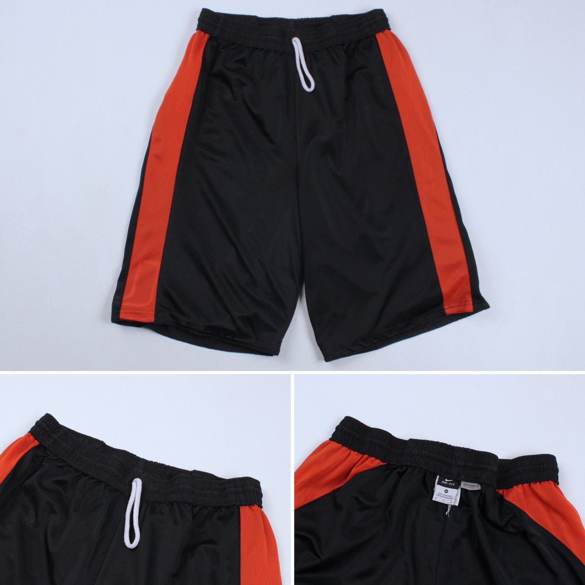 Nike × Vintage NIKE Vintage University ofMiami Hurricanes Basketball Shorts Size US 32 / EU 48 - 13 Thumbnail