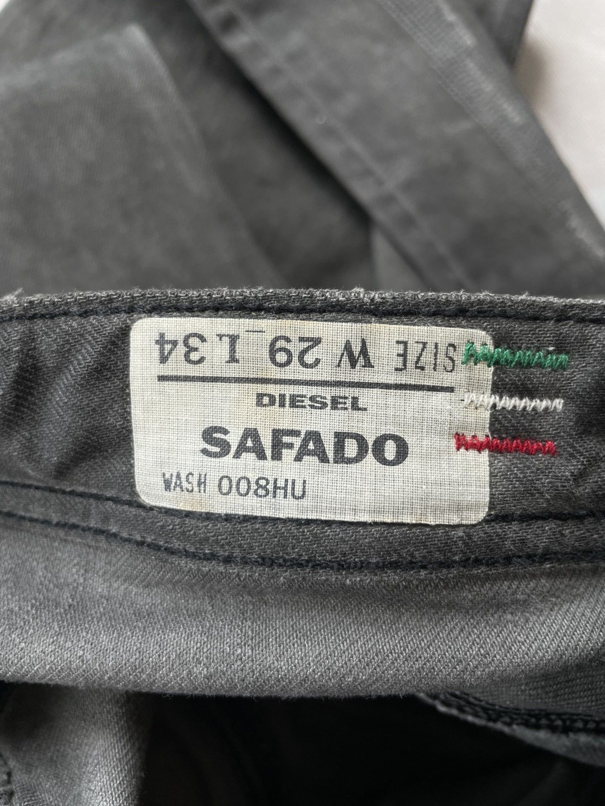 Diesel DIESEL SAFADO DISTRESSED JEAN Size US 32 / EU 48 - 15 Thumbnail