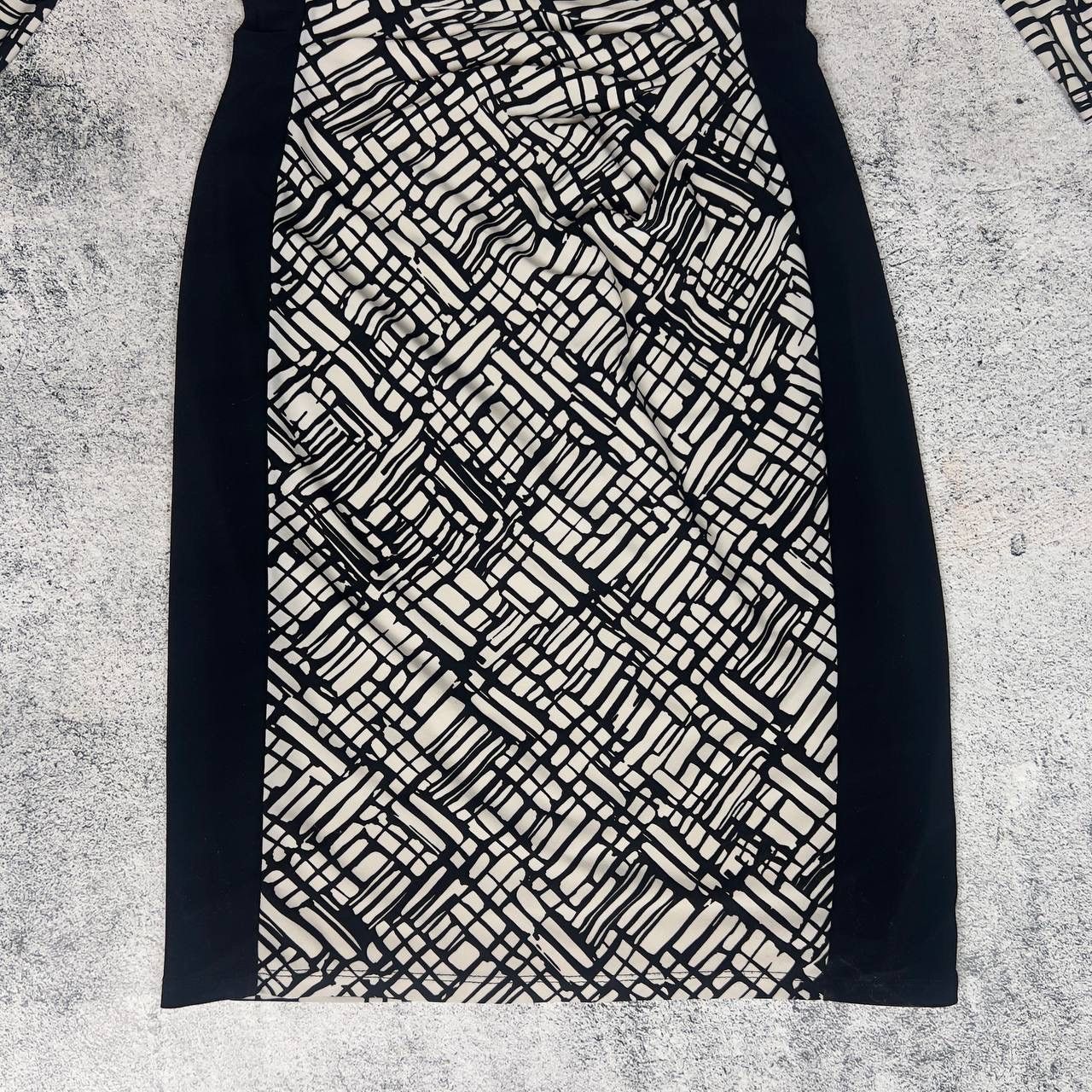 Lauren Ralph Lauren Lauren Ralph Lauren Women's Dress Size 4 White Black ‘ Size S / US 4 / IT 40 - 3 Thumbnail