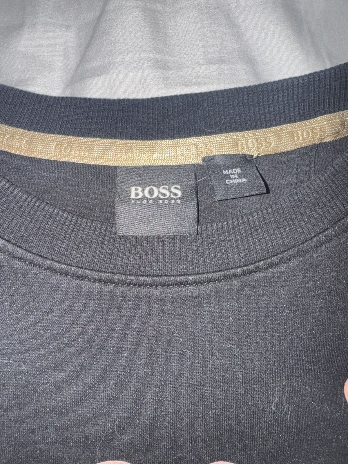 Hugo Boss Hugo Boss Salbo Circle Double Faced Sweatshirt Size US XL / EU 56 / 4 - 3 Thumbnail